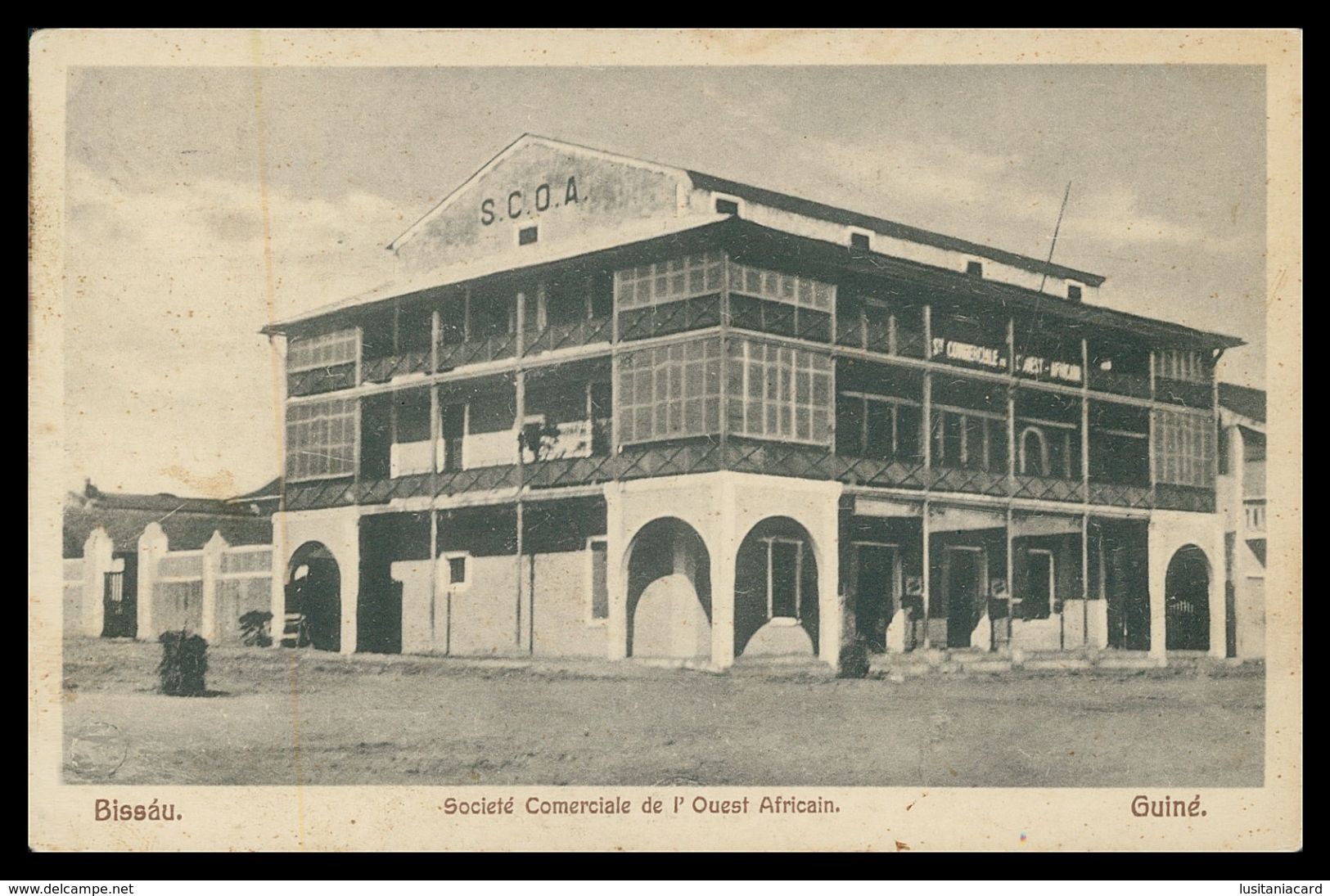 BISSAU - Societé De L'Ouest Africain. Carte Postale - Guinea Bissau