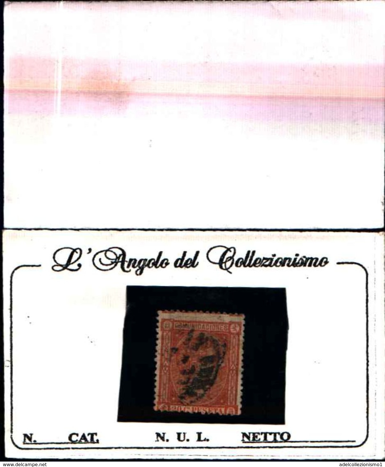 86480)  ALFONSO XII - Nº 156 - 20 C.arancio 1875 - PRECIO CAT: 198 €UROS - Oblitérés