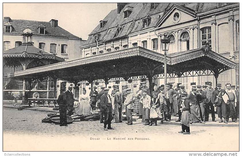 Douai       59       Le Marché Aux Poissons     (voir Scan) - Douai