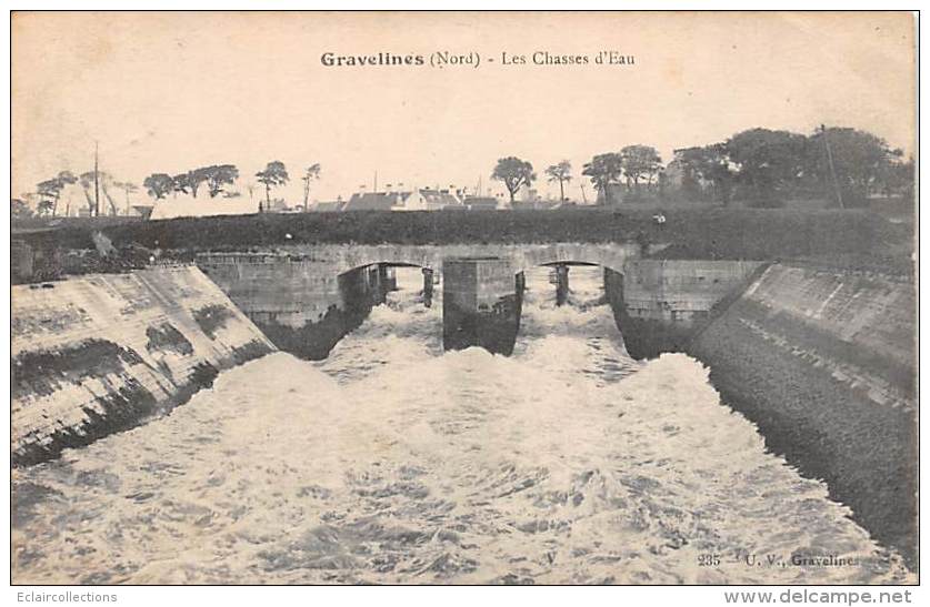 Gravelines      59        Les Chasses D'Eau          (voir Scan) - Gravelines