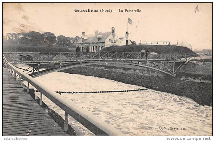 Gravelines      59        La Passerelle          (voir Scan) - Gravelines