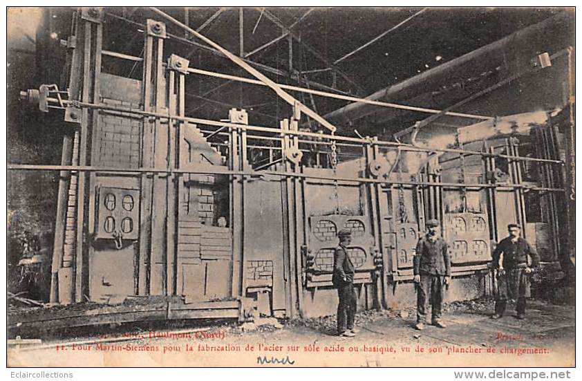 Hautmont     59       Aciérie Martin Siemens. Plancher De Chargement        (voir Scan) - Sonstige & Ohne Zuordnung