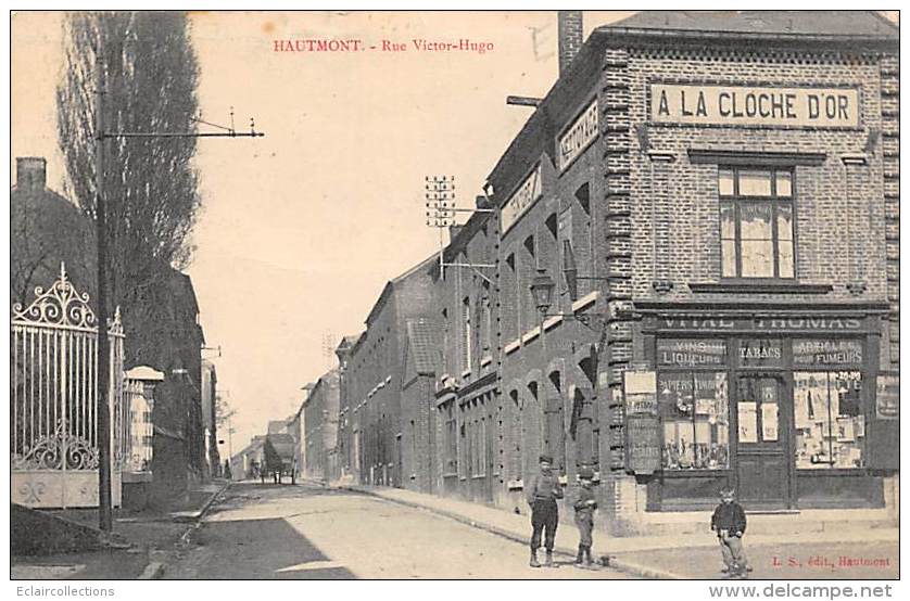 Hautmont       59          Rue Victor Hugo     (voir Scan) - Andere & Zonder Classificatie