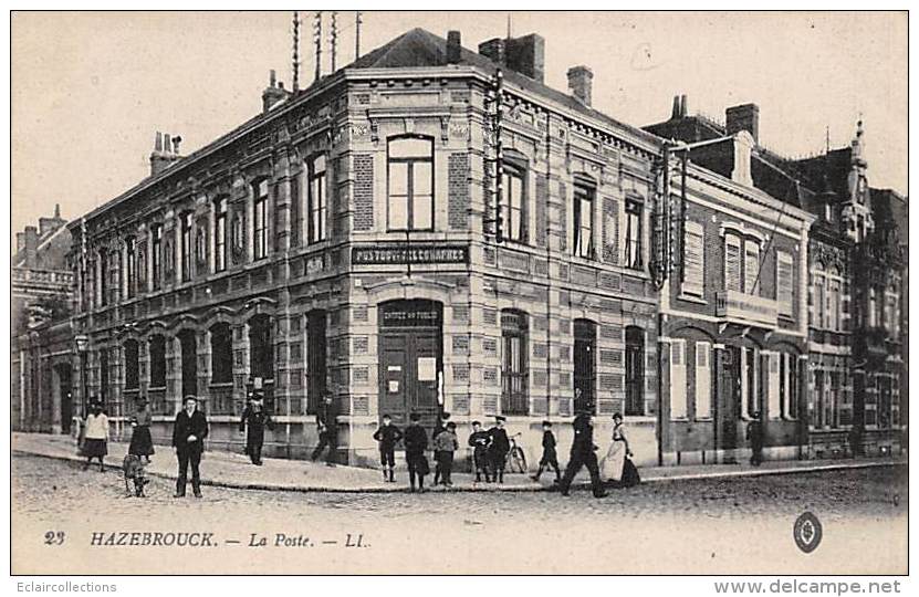 Hazebrouck     59           La Poste    2    (voir Scan) - Hazebrouck