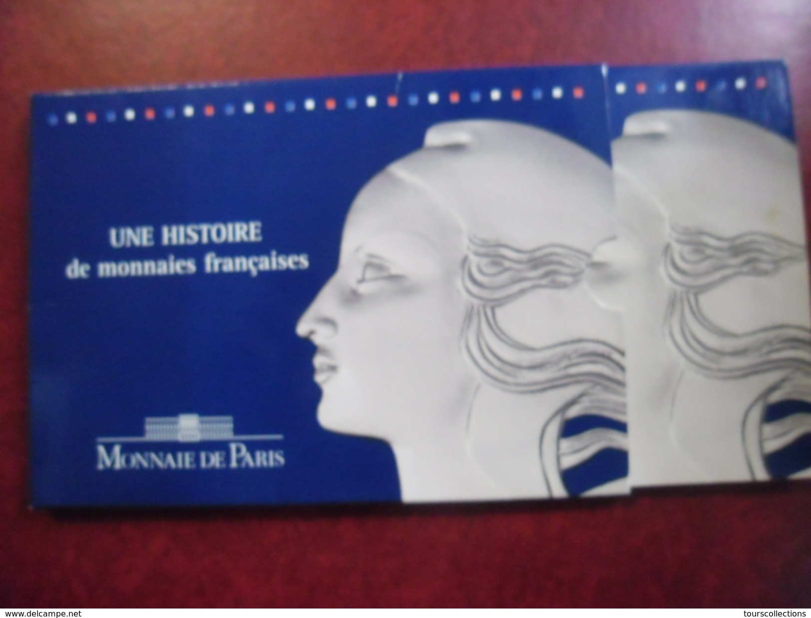 1 COFFRET BU FRANCE MEDAILLES FDC MONNAIE DE PARIS Série Complète Des 8 Monnaies 2000 Ans De Monnaies Françaises - Royaux / De Noblesse