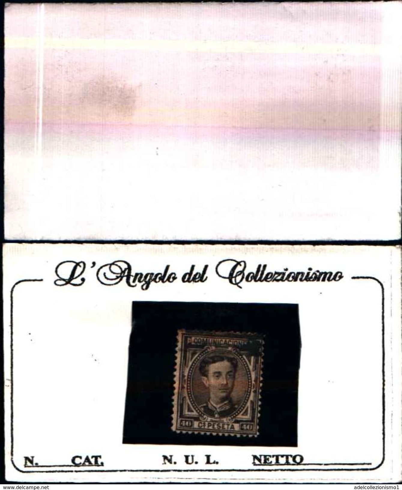 86483)  1876 SPAGNA/SPAIN - N° 167 40 Cuartos USATO Effige Re Alfonso XII - Used Stamps