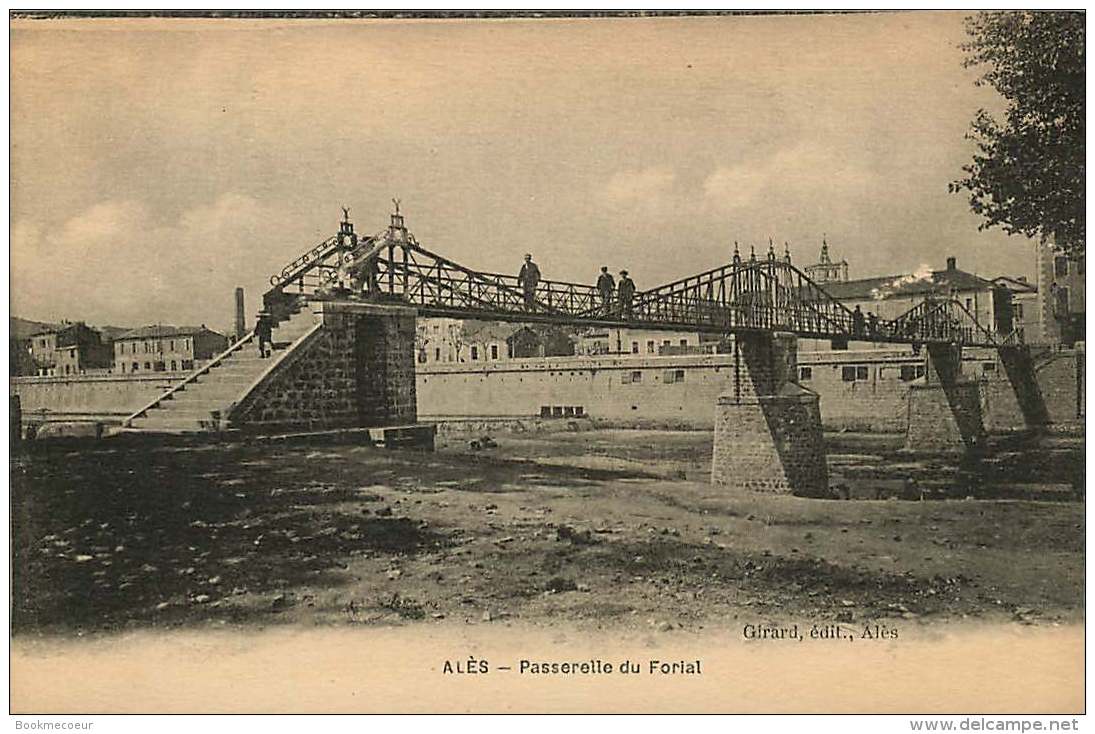 30  ALES PASSERELLE DU FORIAL - Alès