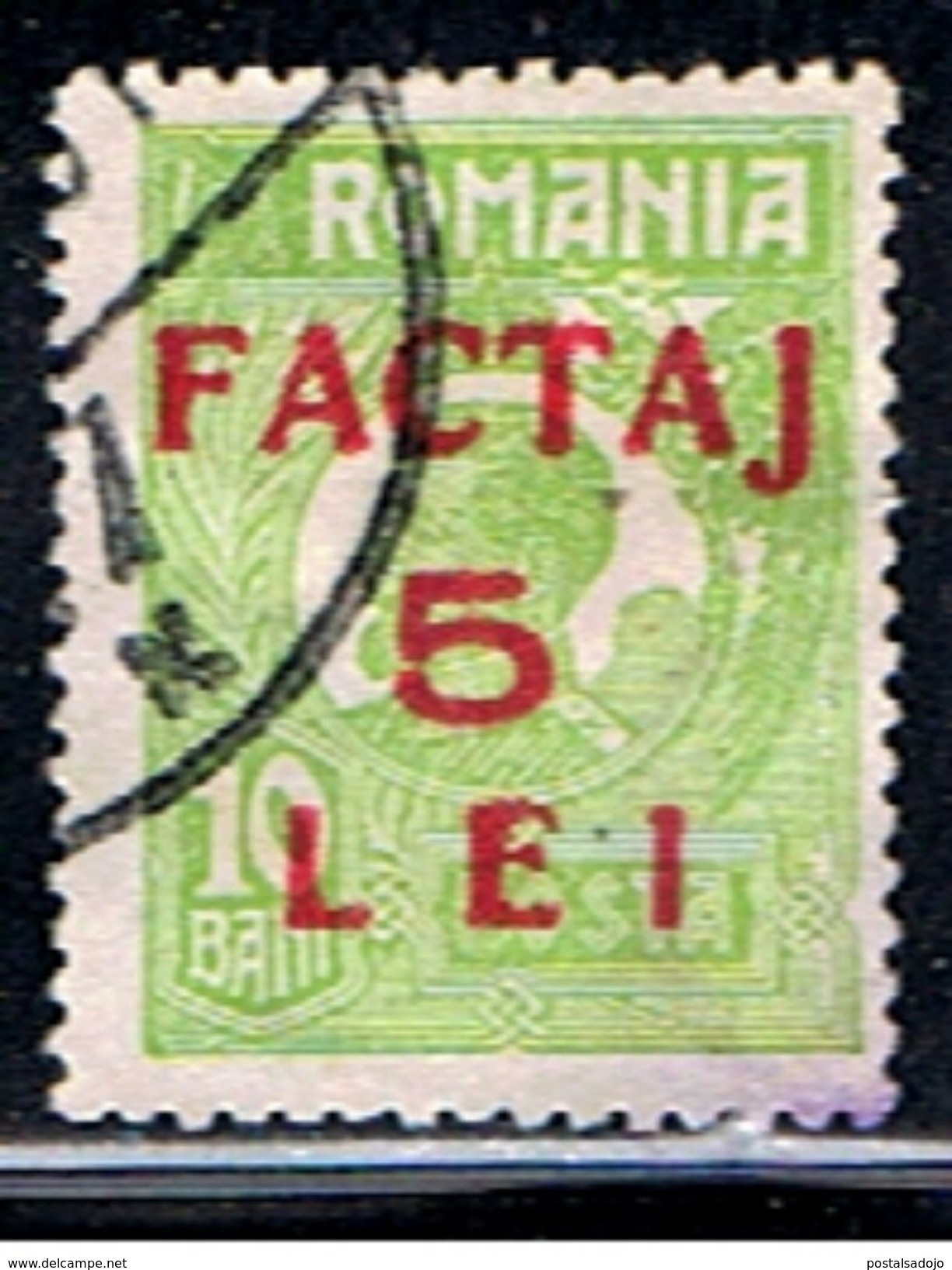 ROM 265  //  Y&T 5  //  1928 - Colis Postaux