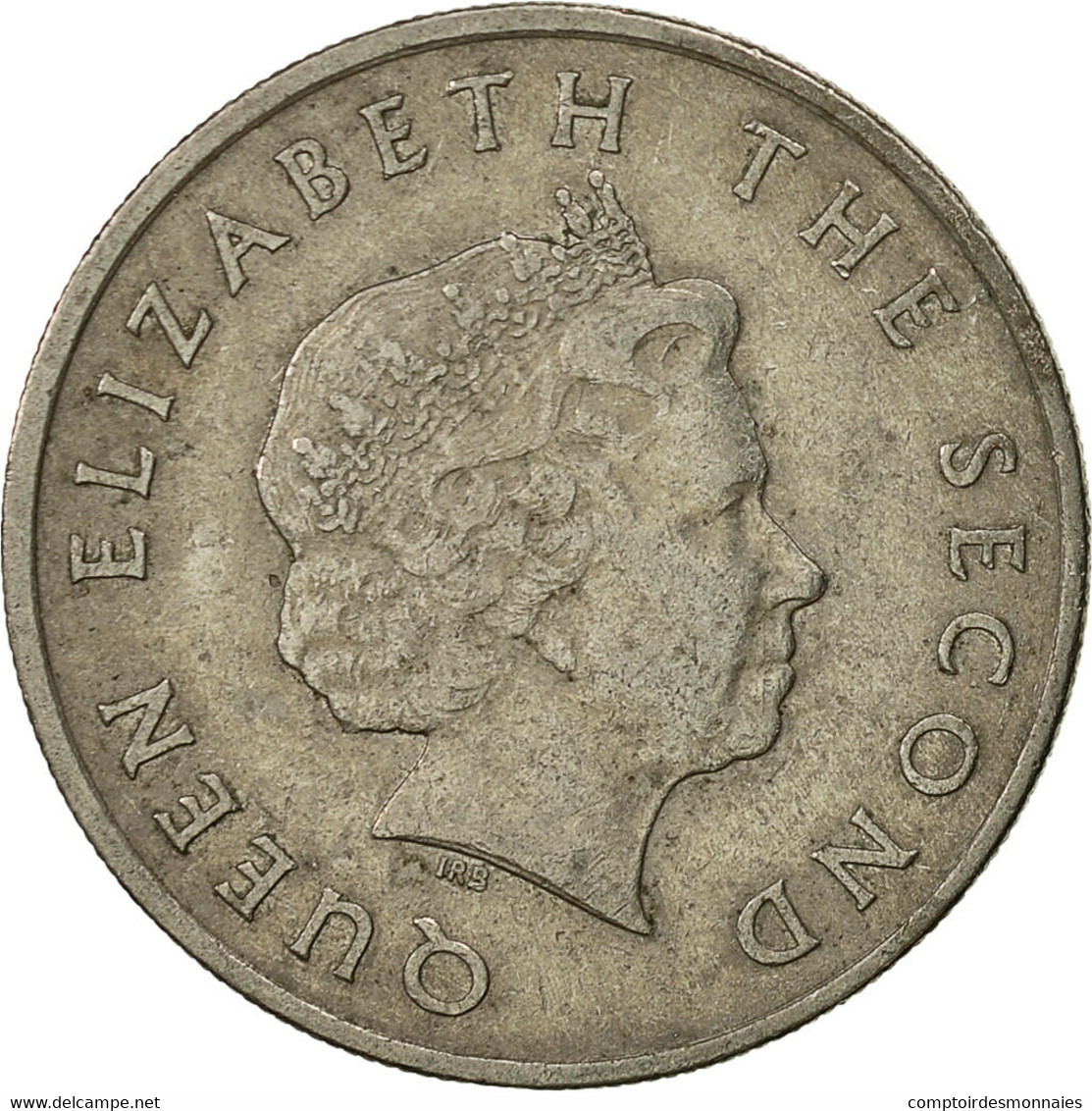 Monnaie, Etats Des Caraibes Orientales, Elizabeth II, 25 Cents, 2004, British - East Caribbean States