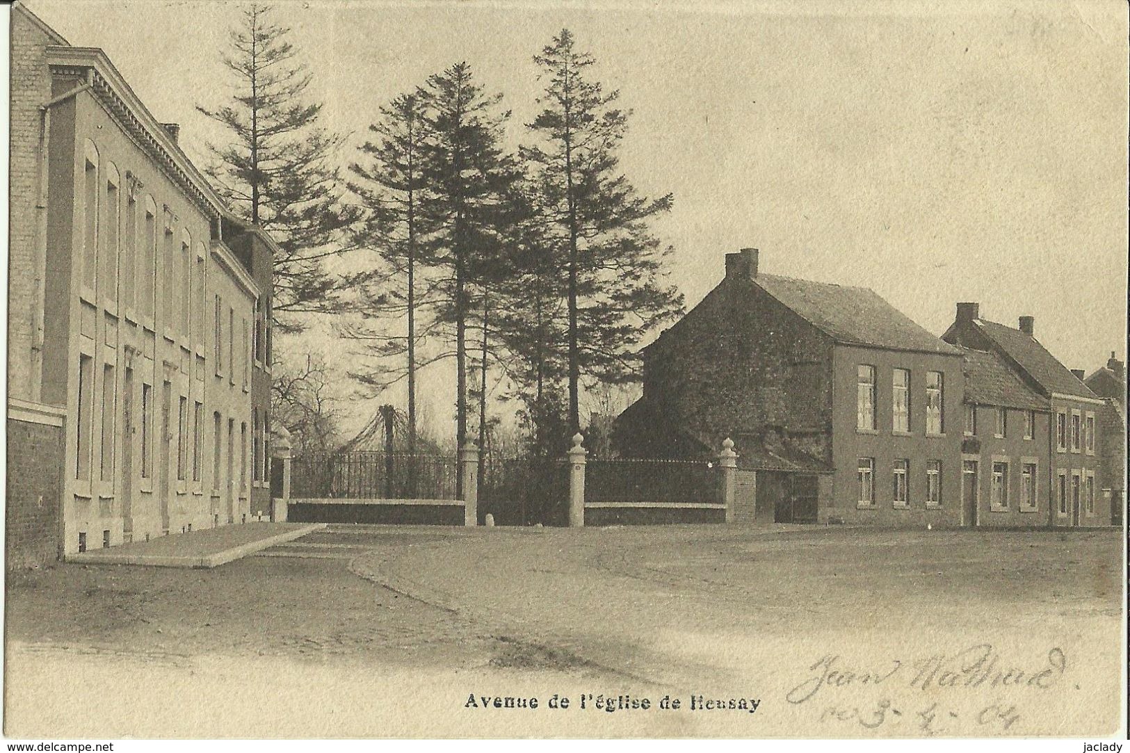 Avenue De L' Eglise De Heusay.      (2 Scans) - Beyne-Heusay
