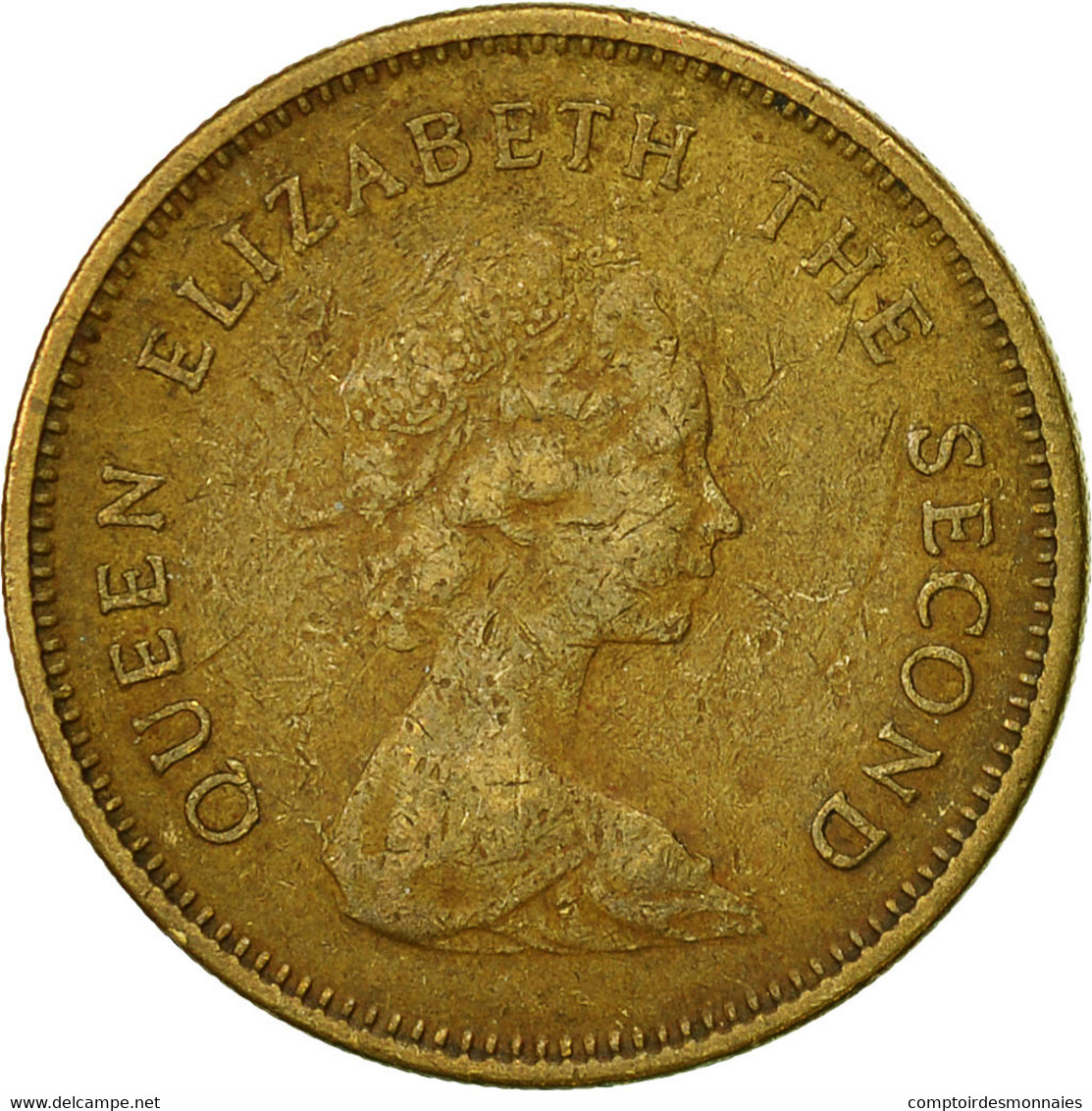 Monnaie, Hong Kong, Elizabeth II, 50 Cents, 1979, TB+, Nickel-brass, KM:41 - Hong Kong