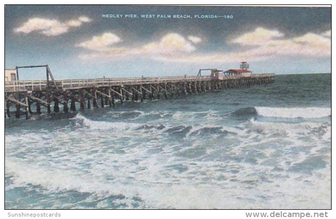 Florida West Palm Beach Hedley Pier - West Palm Beach