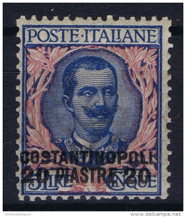 Italy: Constantinopoli Sa 26 Postfrisch/neuf Sans Charniere /MNH/**  1909 - European And Asian Offices
