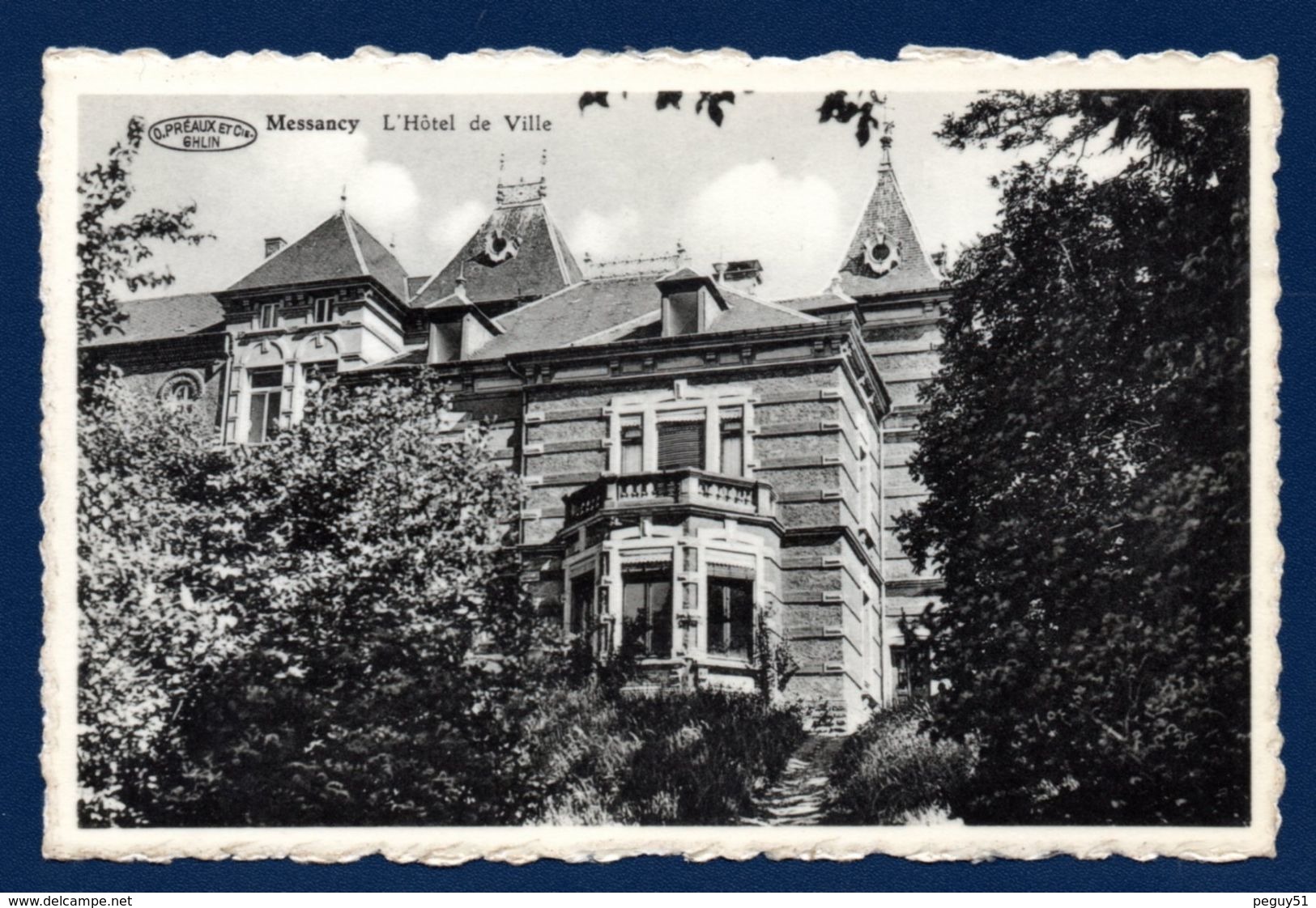 Messancy . Hôtel De Ville  Depuis 1970. ( Château Jules Tesch- 1896) - Messancy