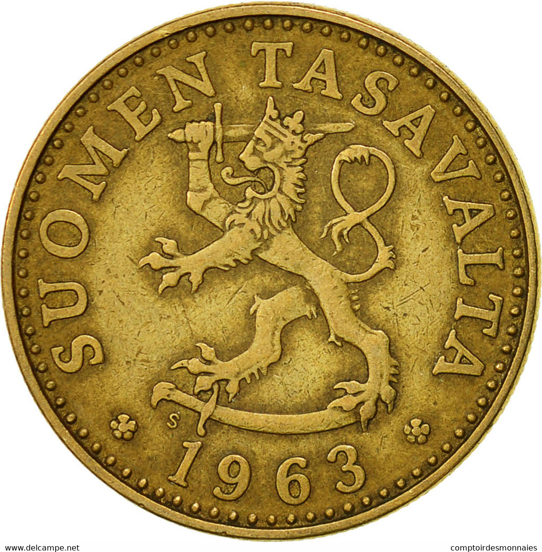 Monnaie, Finlande, 20 Pennia, 1963, TTB, Aluminum-Bronze, KM:47 - Finlande