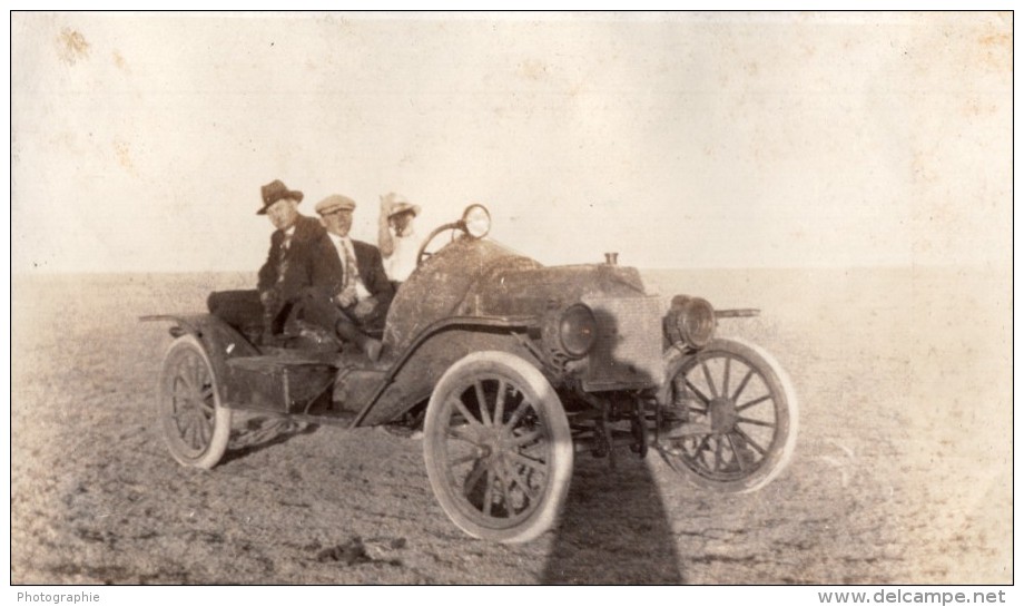 USA Kansas Greeley County Automobile Vieux Tacot 3 Anciennes Photos Amateur 1920 - Automobili