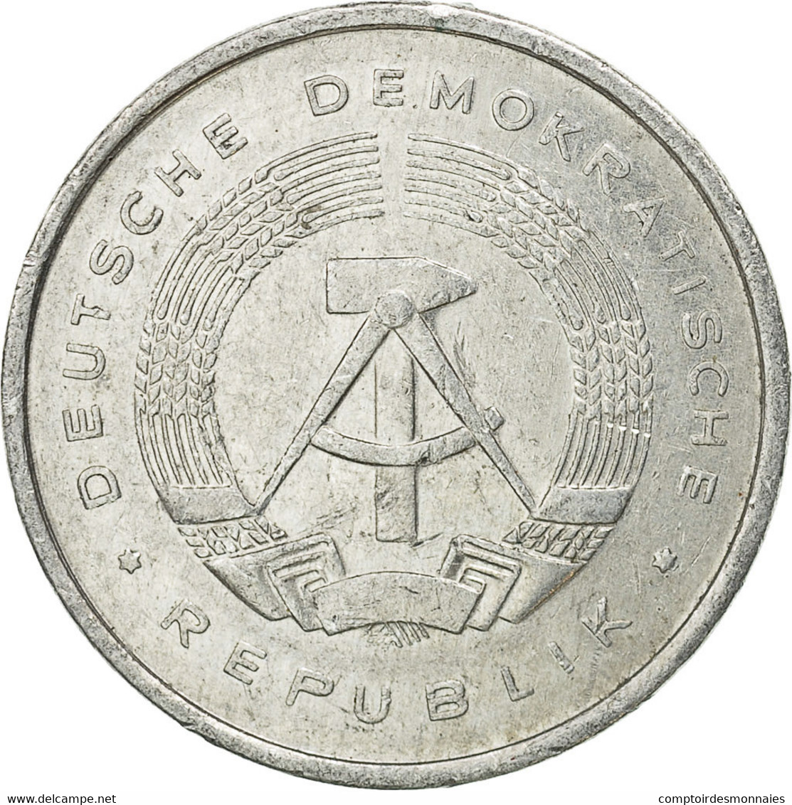 Monnaie, GERMAN-DEMOCRATIC REPUBLIC, 5 Pfennig, 1988, Berlin, TTB, Aluminium - 5 Pfennig