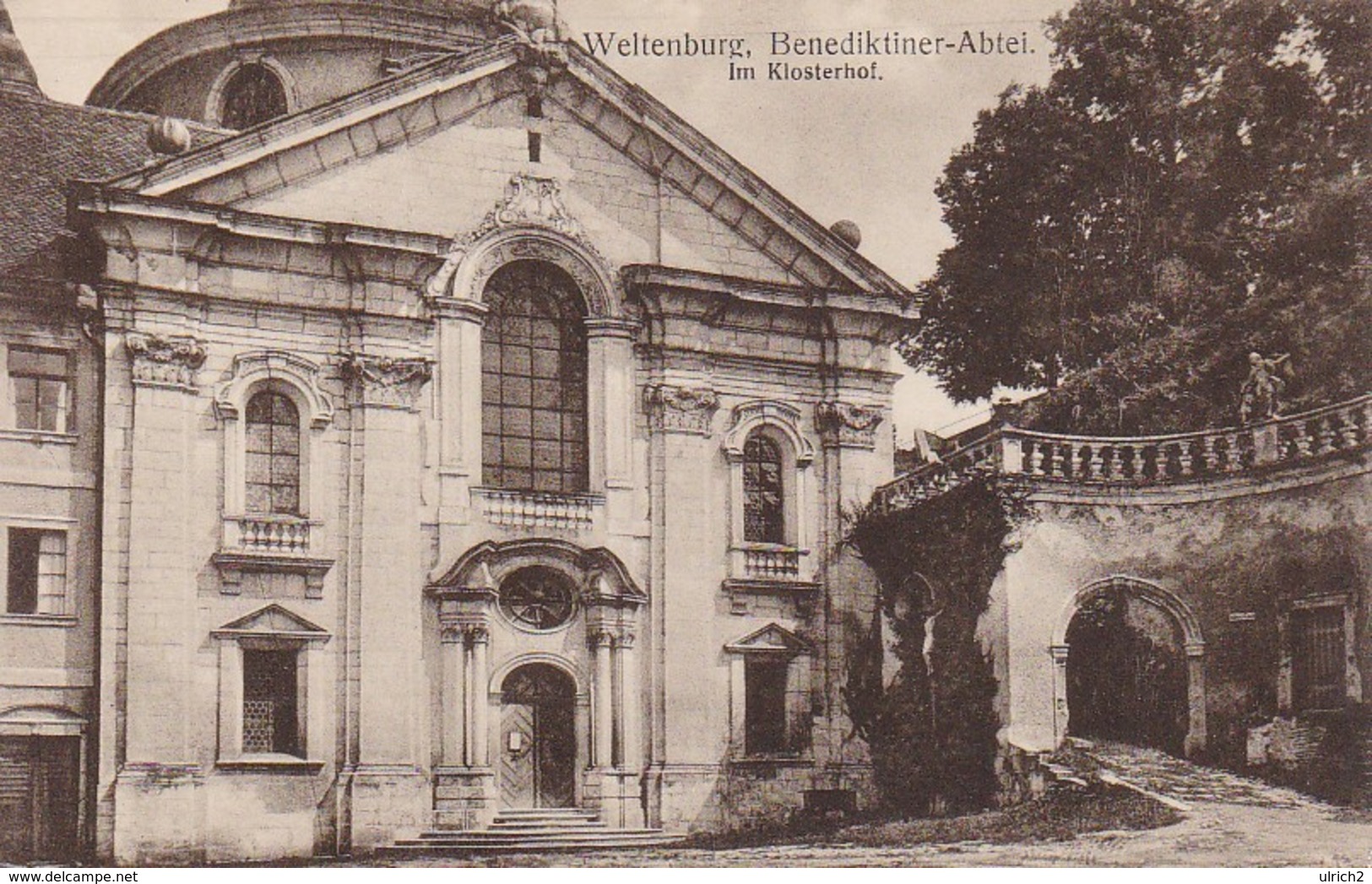 AK Weltenburg - Benediktiner-Abtei - Im Klosterhof (31338) - Kelheim