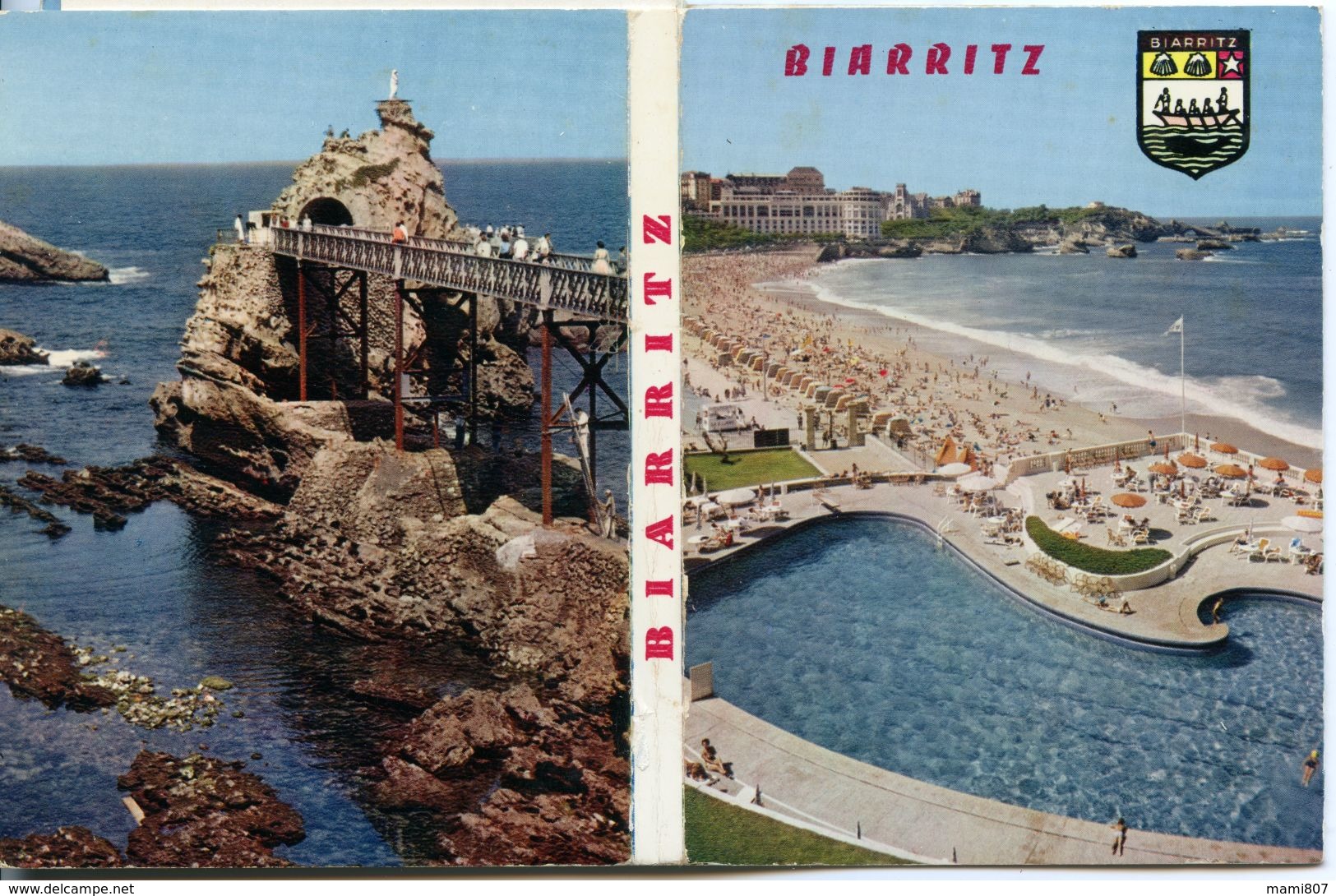 64 - BIARRITZ - Dépliant 12 Vues Couleurs (10.5 X 7.5) - Albumes & Colecciones