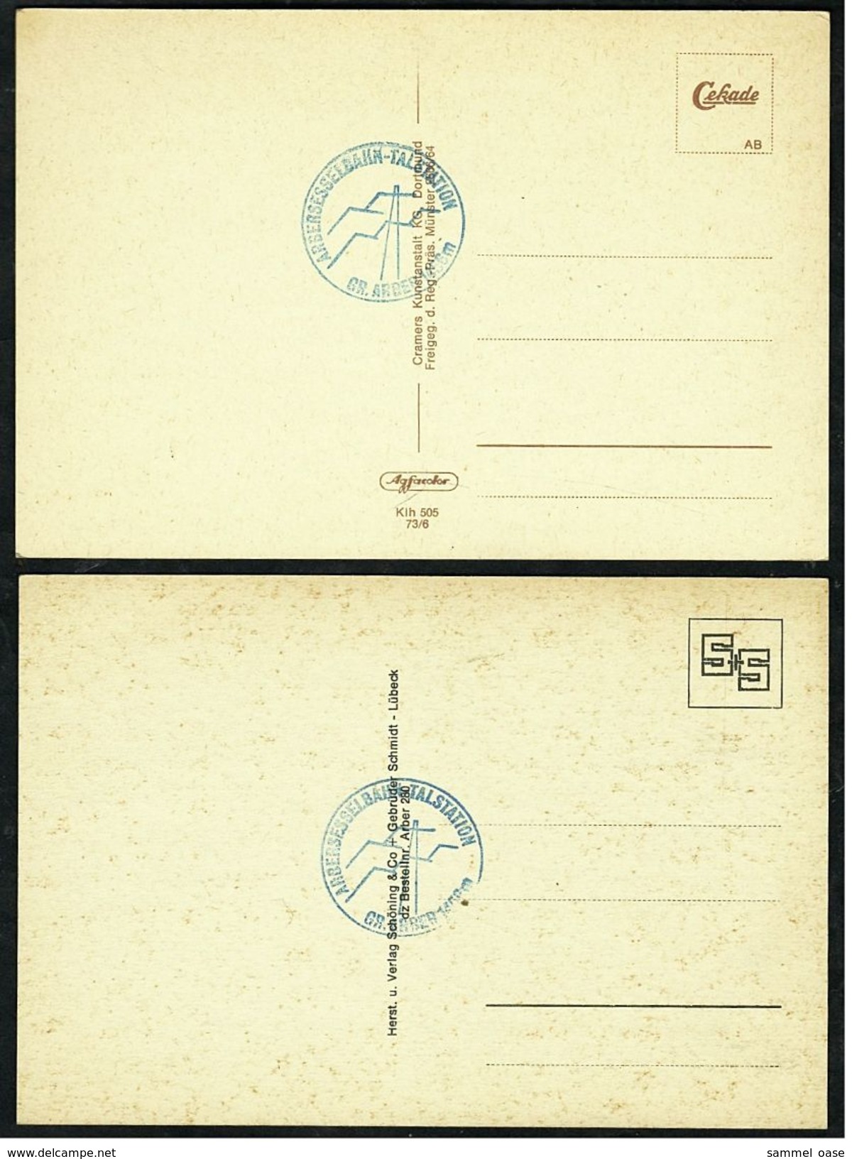 2 X Bayer. Wald  -  Rund Um Den Gr. Arber  -  Mehrbild-Ansichtskarten Ca. 1975    (7811) - Bodenmais