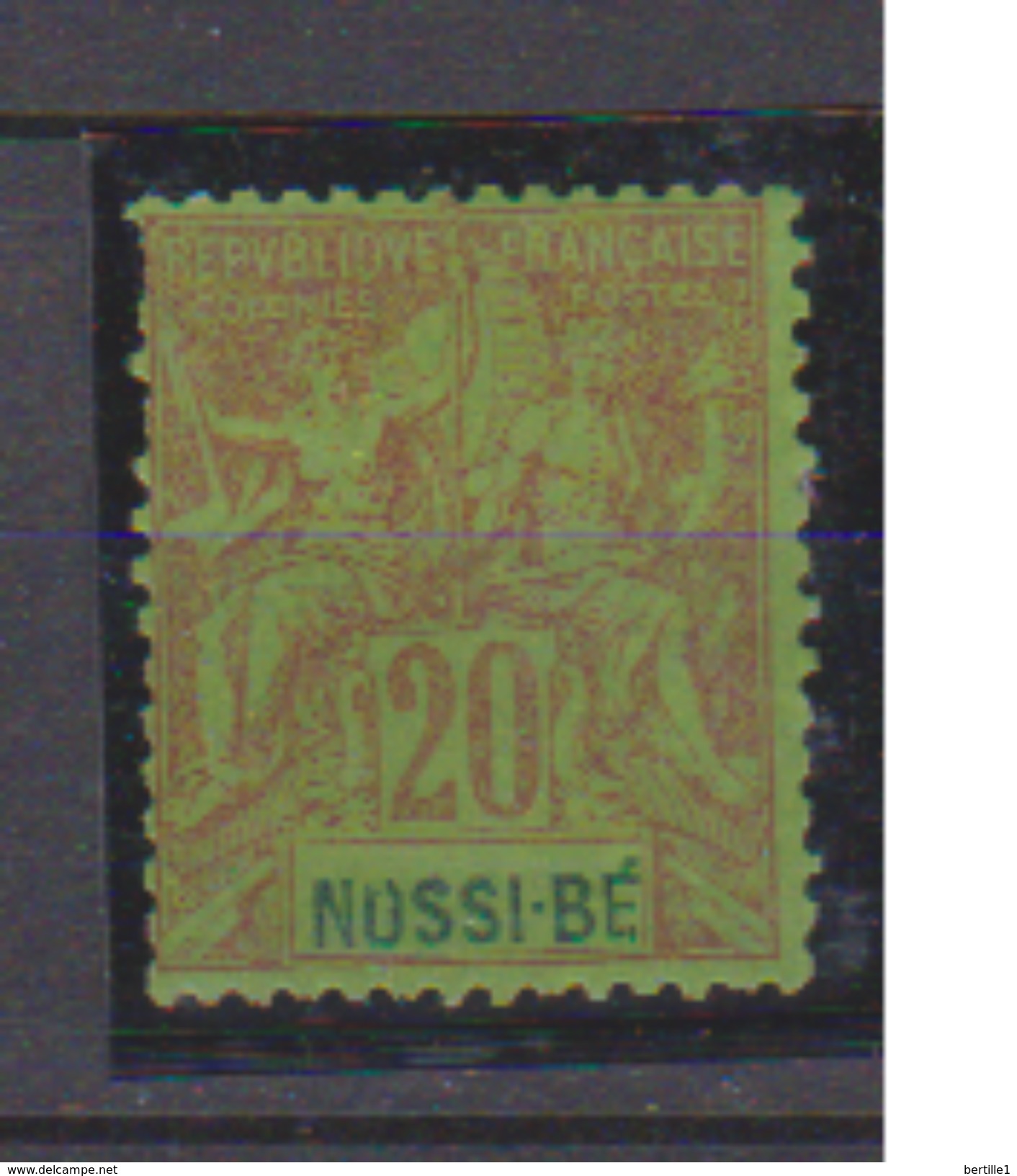 NOSSI BE         N°  YVERT  :   33        NEUF AVEC  CHARNIERES      ( Ch 1742    ) - Unused Stamps