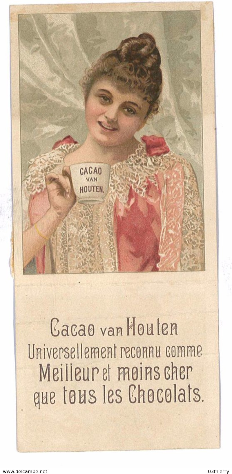 CHROMO IMAGE CHOCOLAT VAN HOUTEN A SYSTEME - Van Houten