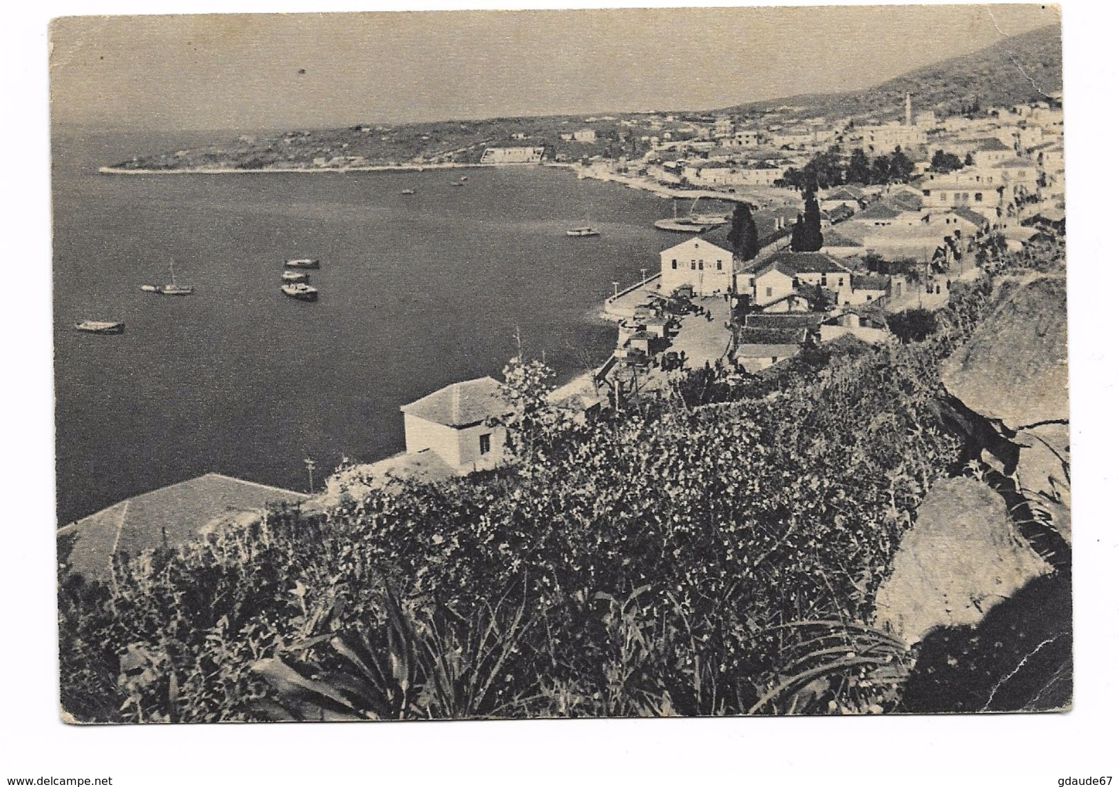 ALBANIA - OCCUPAZIONE ITALIANA - 1941 - CP De PORTO EDDA Avec CACHET POSTA MILITARE Nro 112 - Albanië