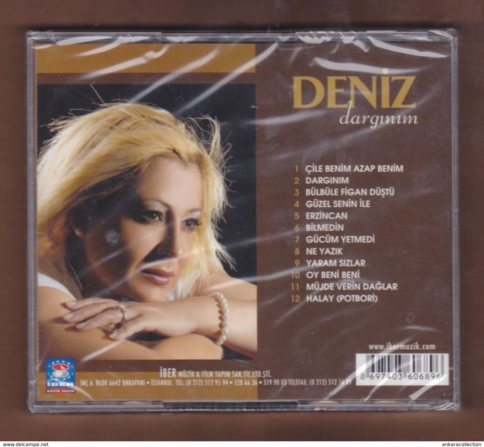 AC -  Deniz Dargınım BRAND NEW TURKISH MUSIC CD - World Music