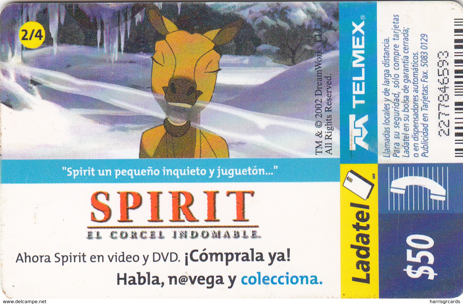 MEXICO - Spirit El Corcel Indomable 2/4, Used - Mexico