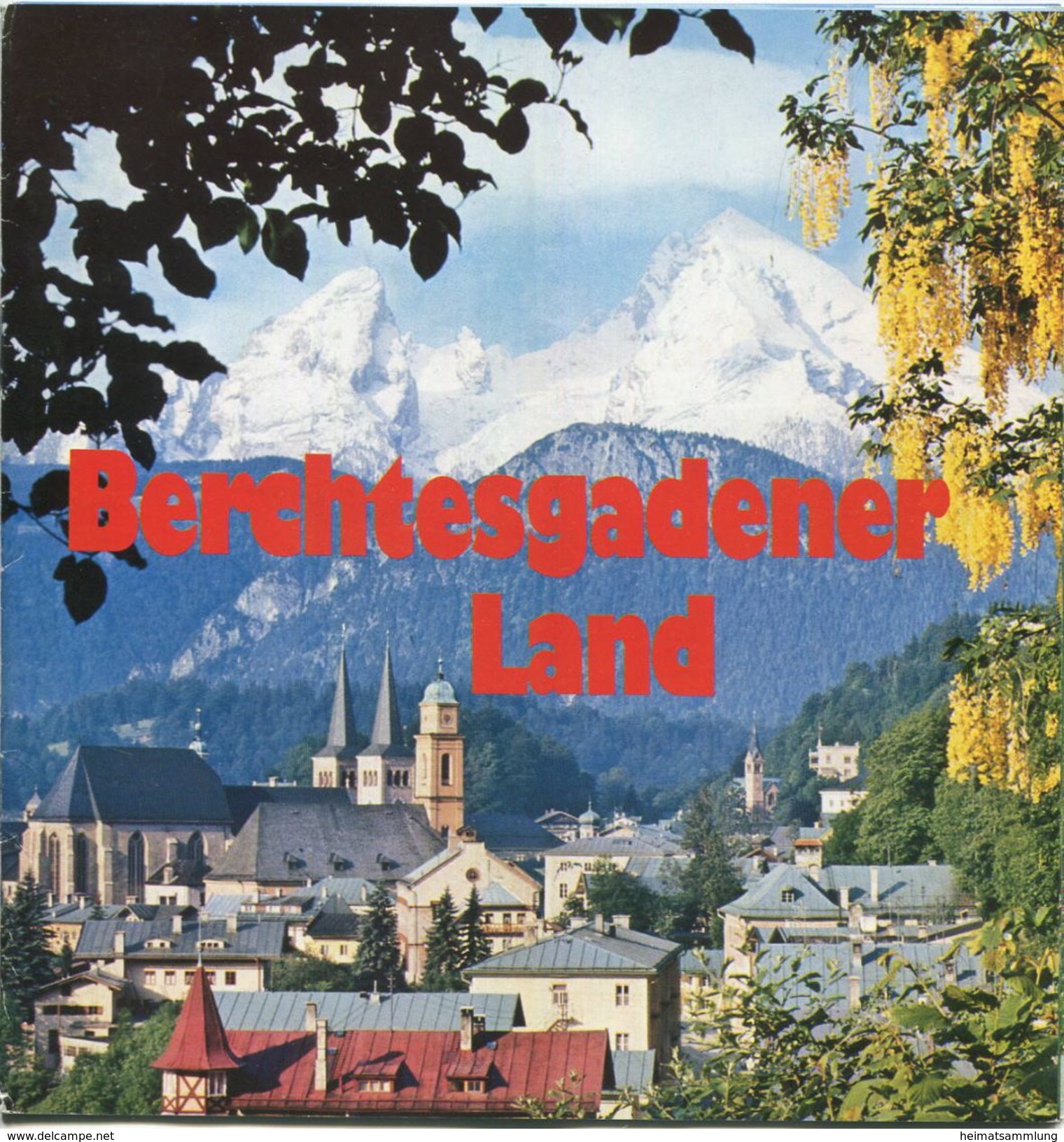 Deutschland - Berchtesgadener Land - 16 Seiten Mit Vielen Abbildungen - Beiliegend Reliefkarte - Tourism Brochures