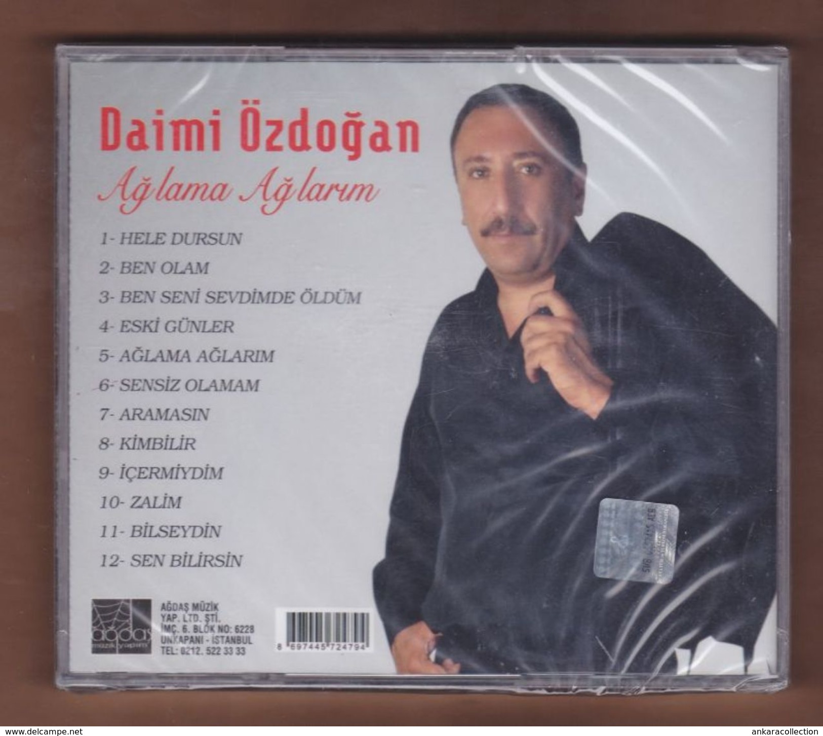 AC -  Daimi özdoğan Ağlama Ağlarım BRAND NEW TURKISH MUSIC CD - World Music