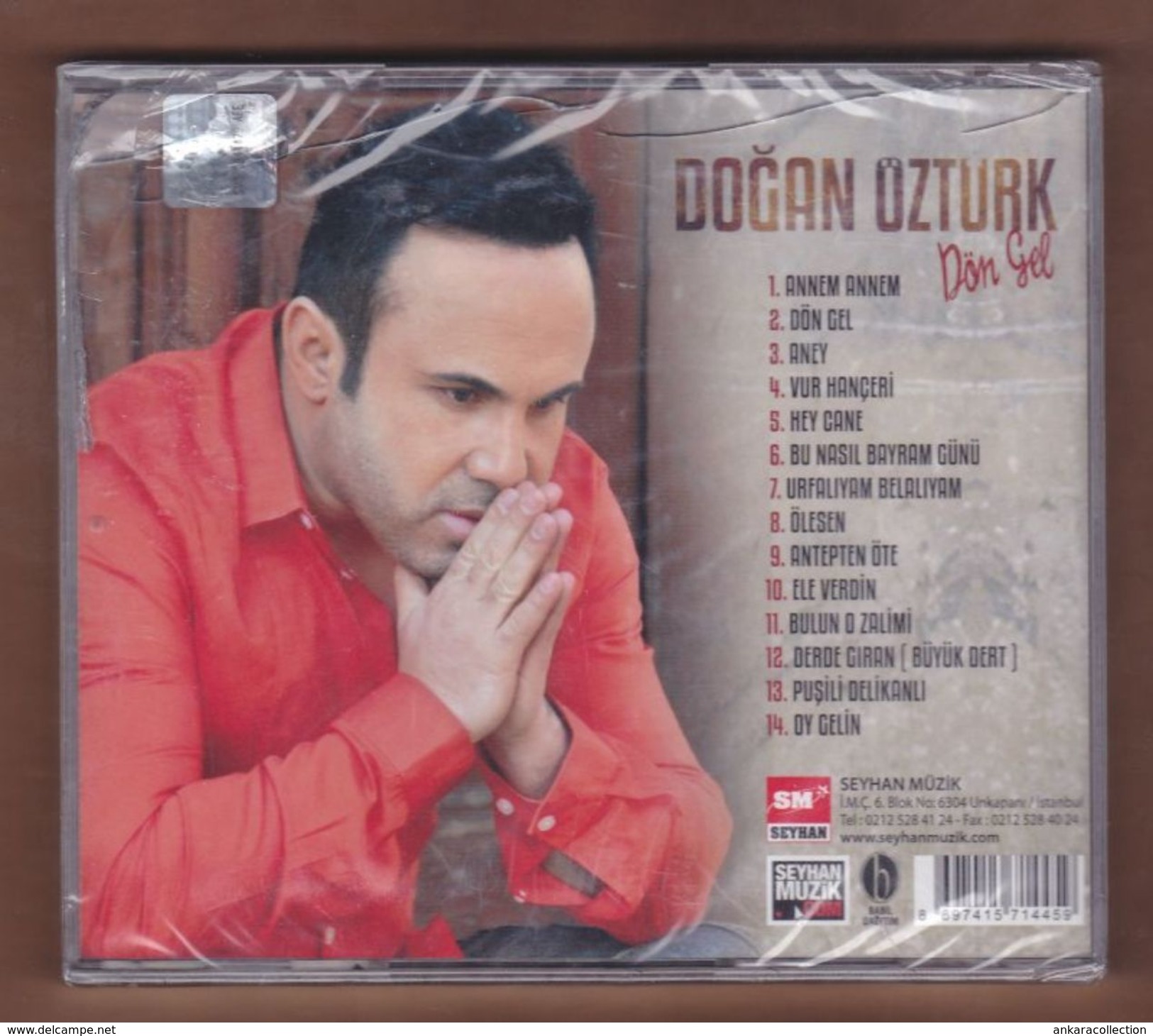 AC -  Doğan öztürk Dön Gel 201 BRAND NEW TURKISH MUSIC CD - World Music