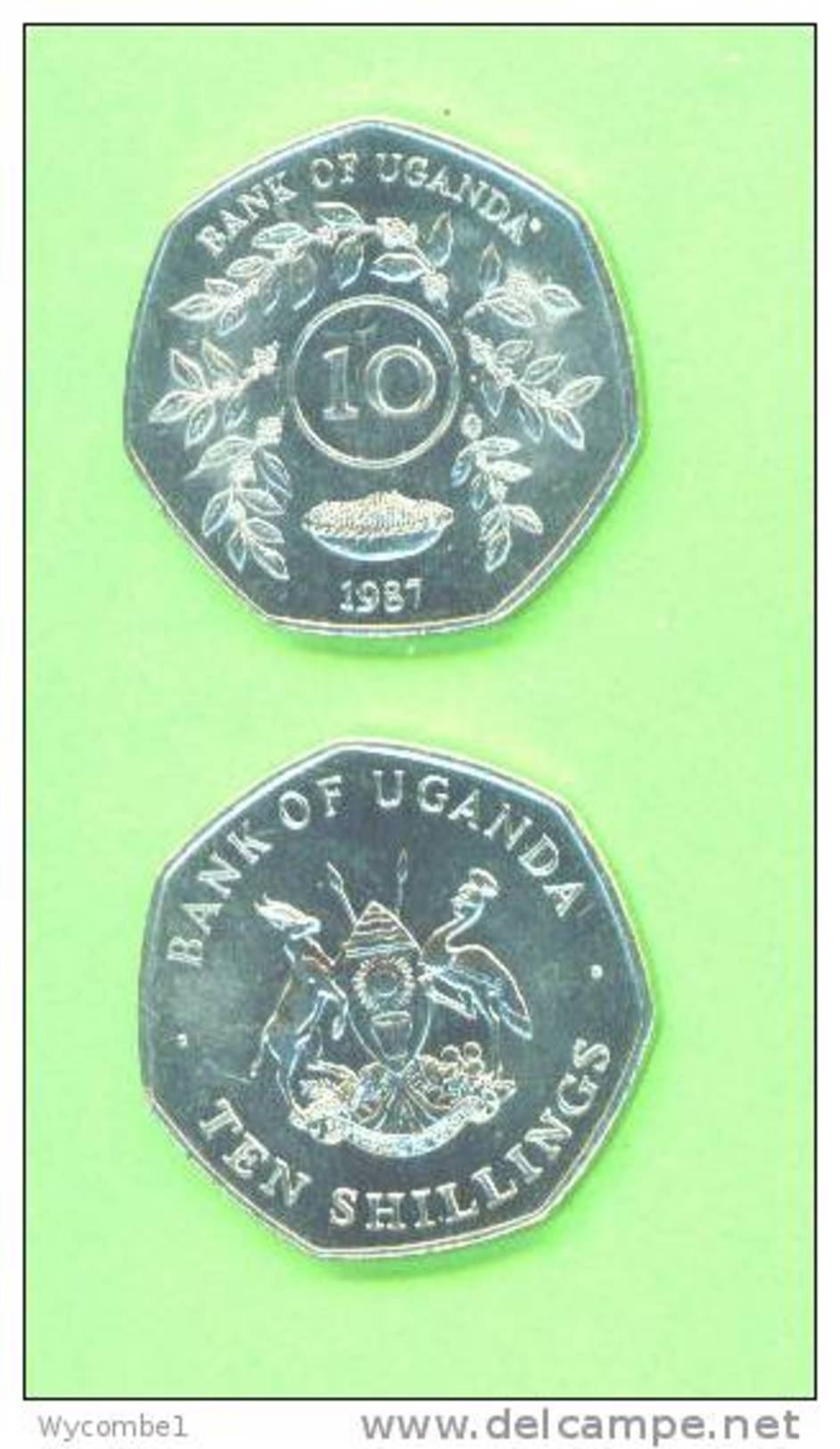 UGANDA - 1987 10 Shillings UNC - Uganda
