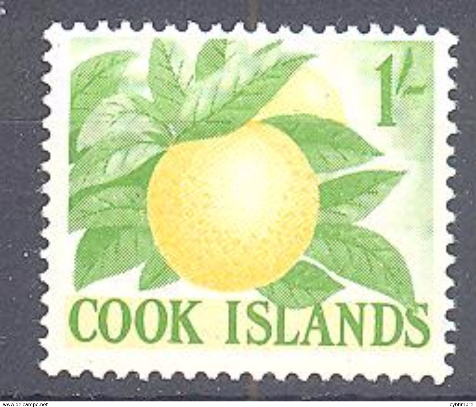 Cook: Yvert N° 95**; MNH; Fruit; Orange - Cook Islands