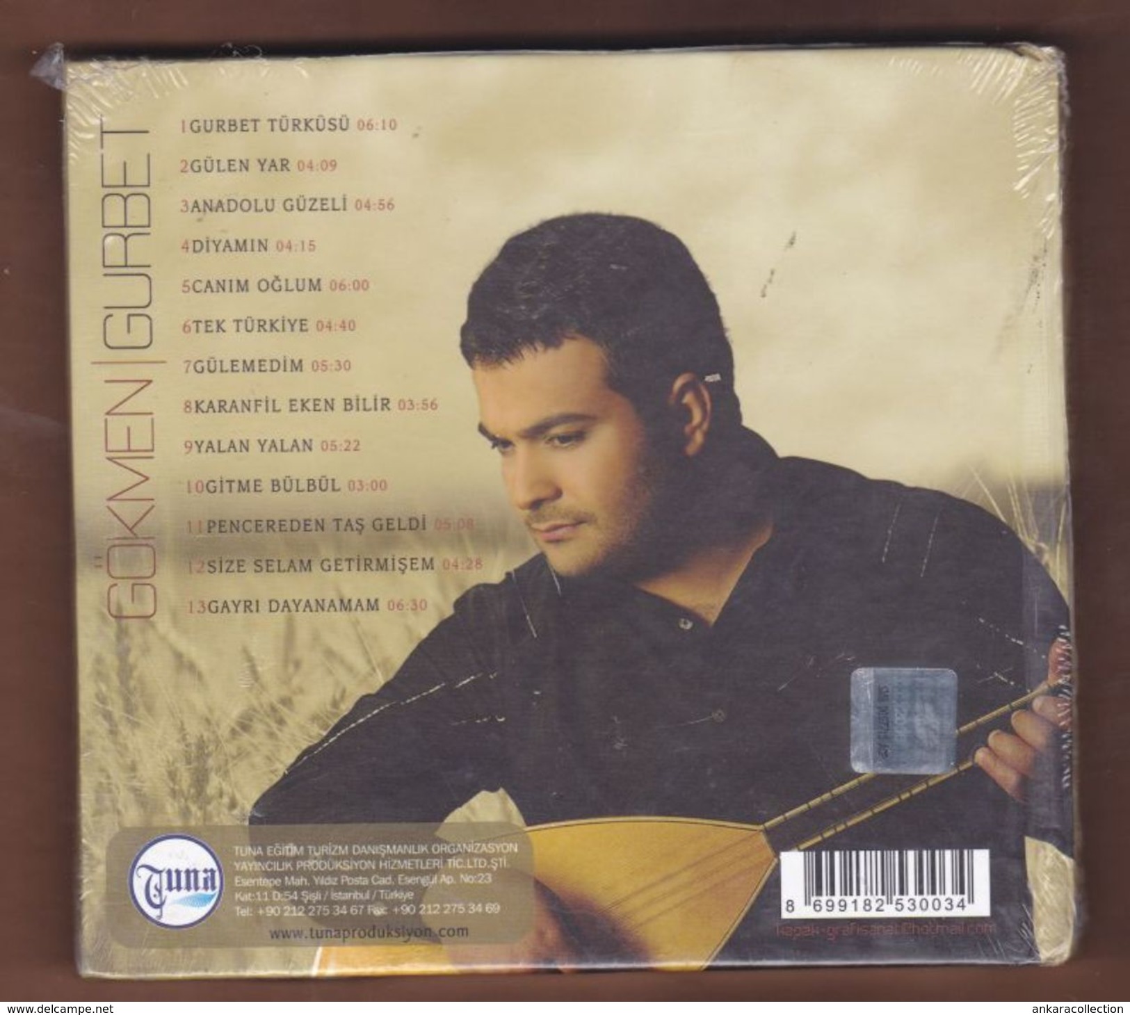 AC -  Gökmen Gurbet Turkish Traditional Sound BRAND NEW TURKISH MUSIC CDgökgök - World Music