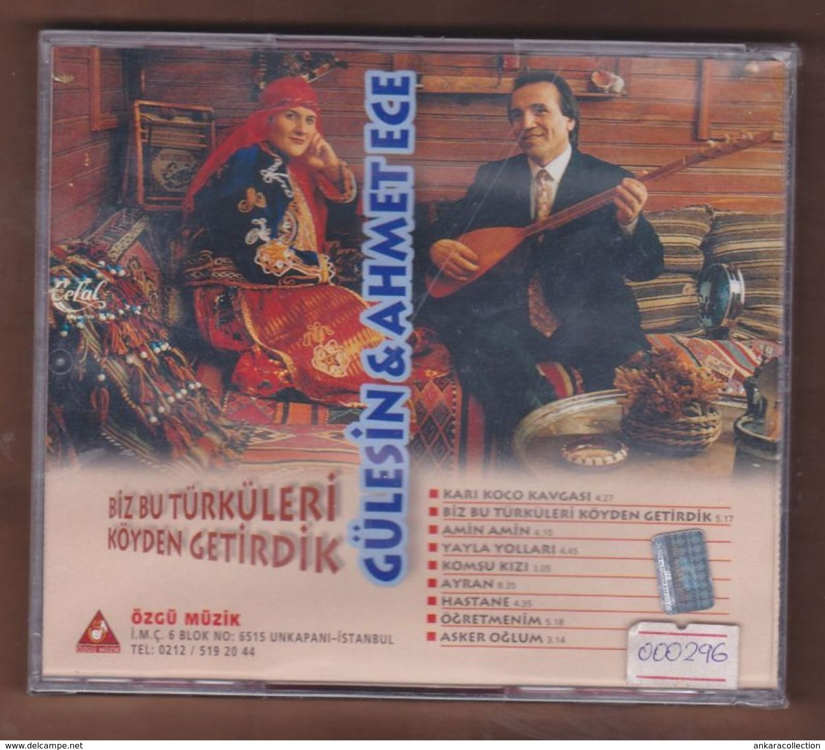 AC -  Gülesin Ahmet Ece Biz Bu Türküleri Köyden Getirdik BRAND NEW TURKISH MUSIC CD - World Music