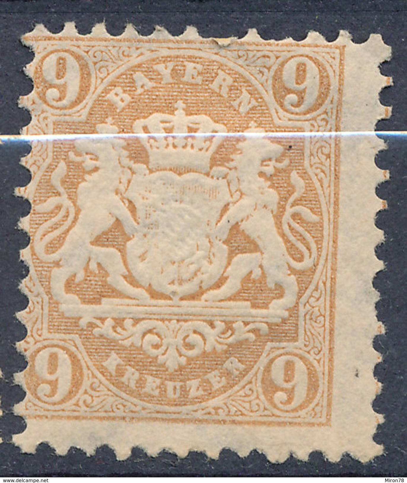Stamp Bavaria 1870-75? 9kr Mint Lot#75 - Mint