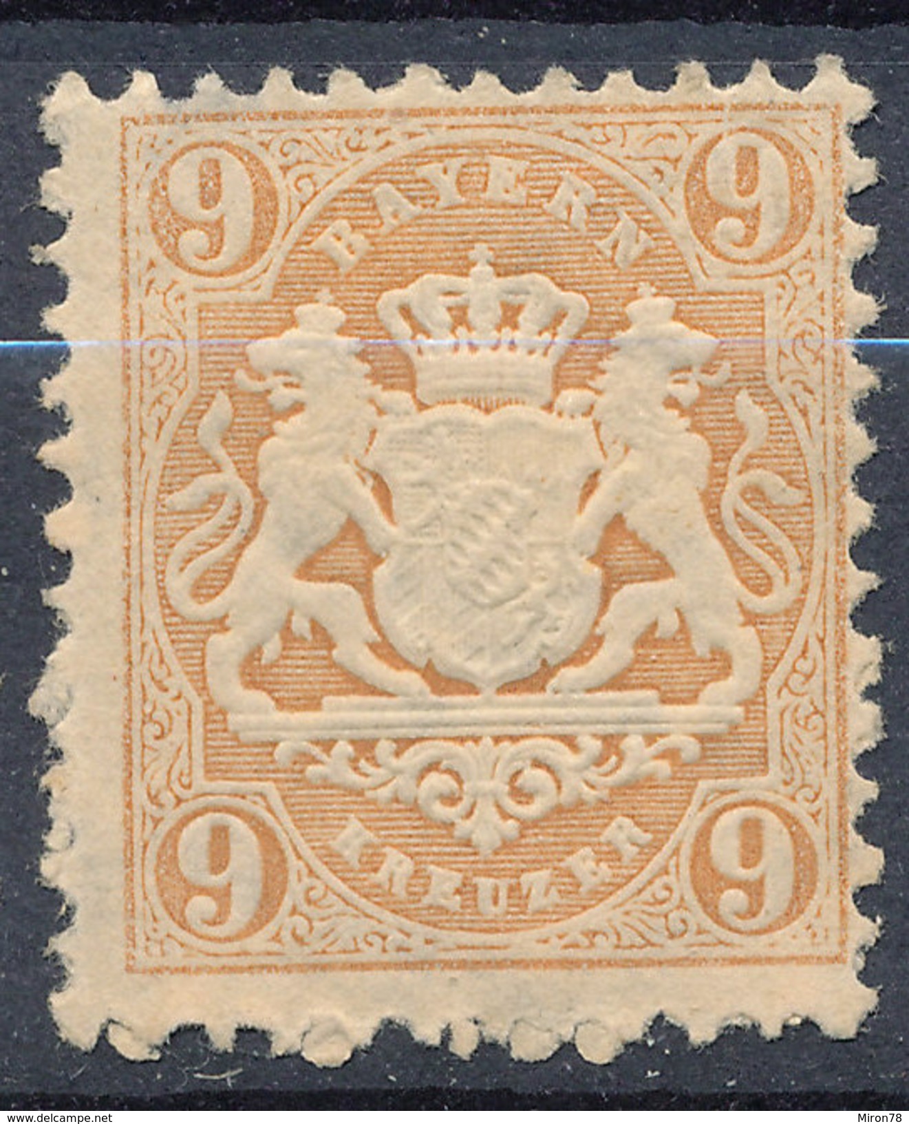 Stamp Bavaria 1870-75? 9kr Mint Lot#76 - Postfris
