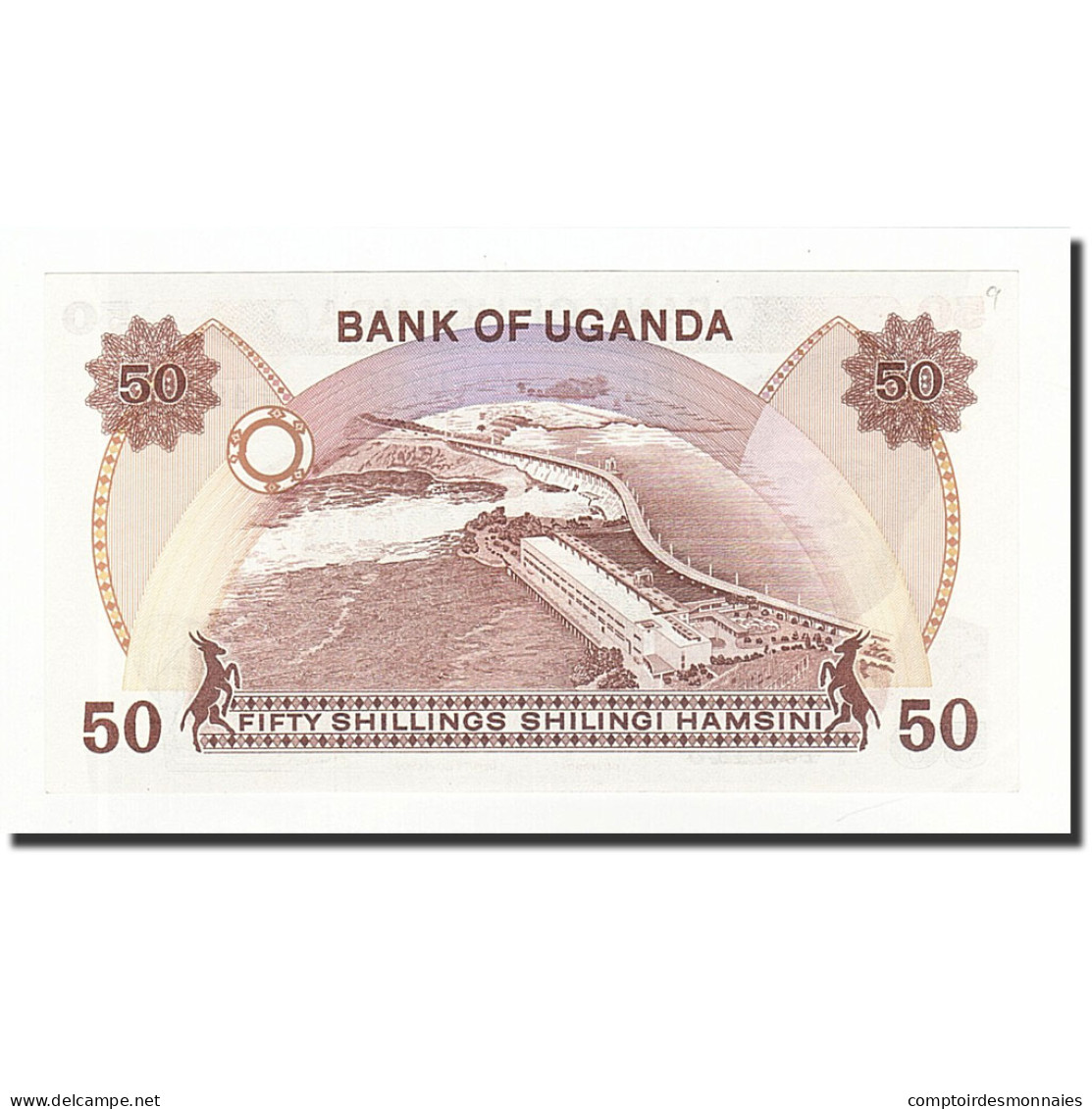 Billet, Uganda, 50 Shillings, Undated (1985), KM:20, NEUF - Ouganda