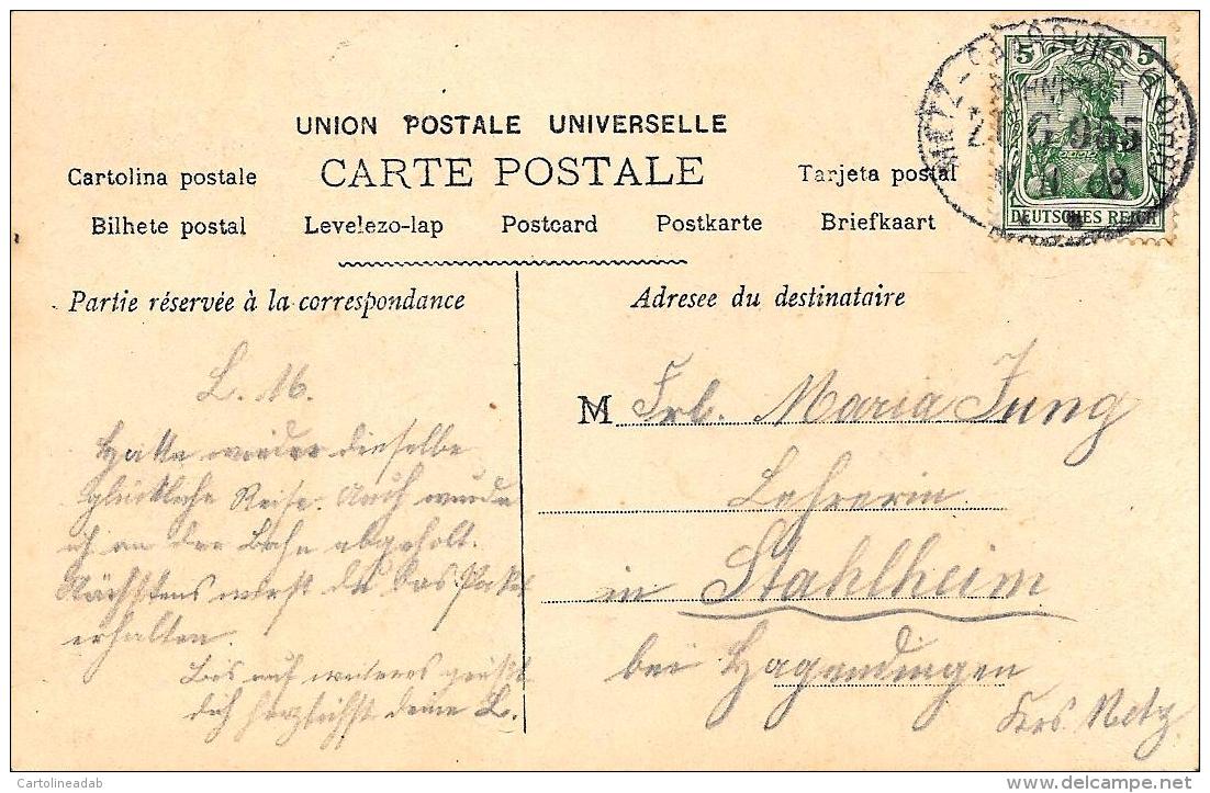 [DC11172] CPA - DONNA CON FIORI - Viaggiata - Old Postcard - Donne