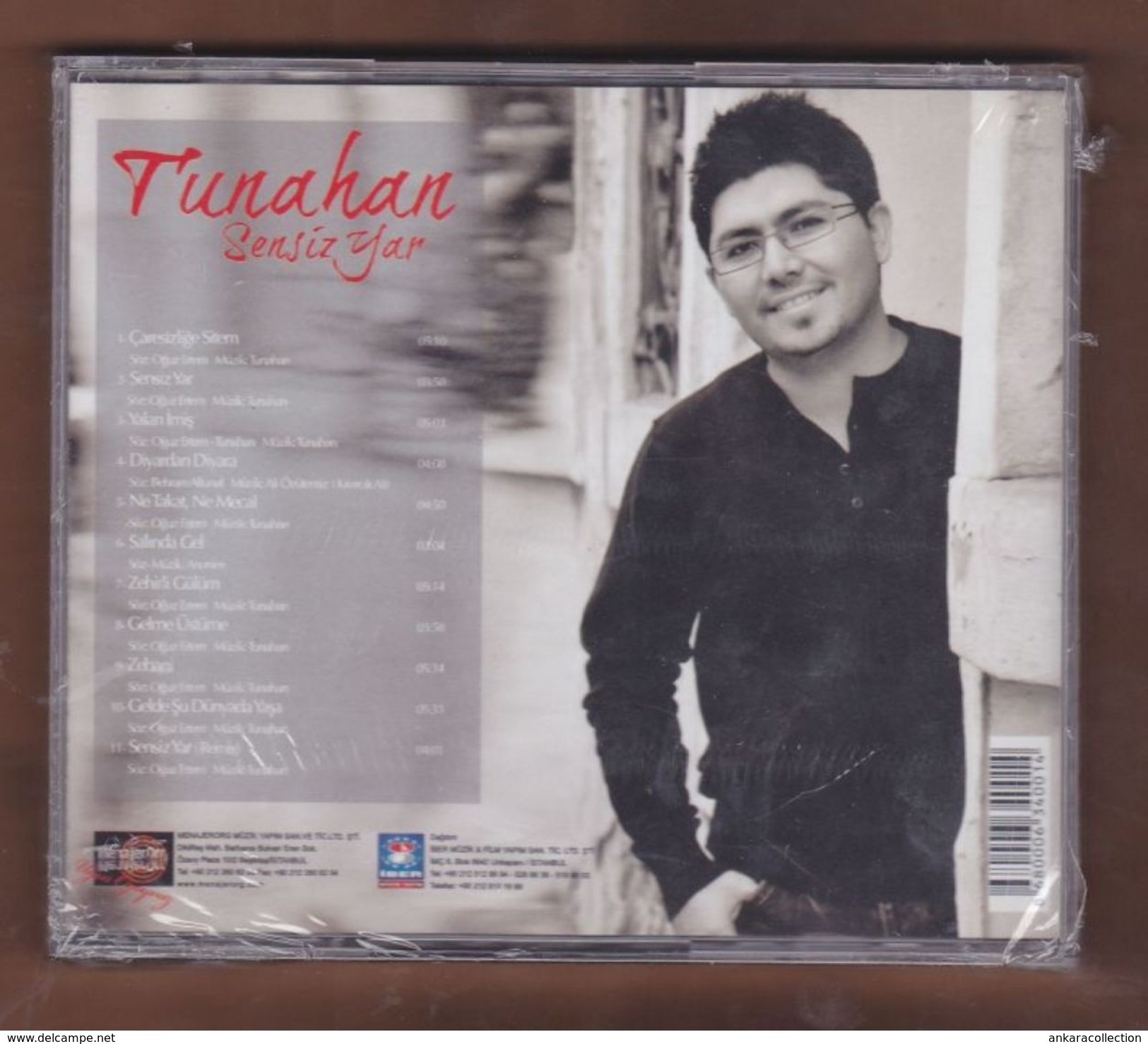 AC -  Tunahan Sensiz Yar BRAND NEW TURKISH MUSIC CD - World Music