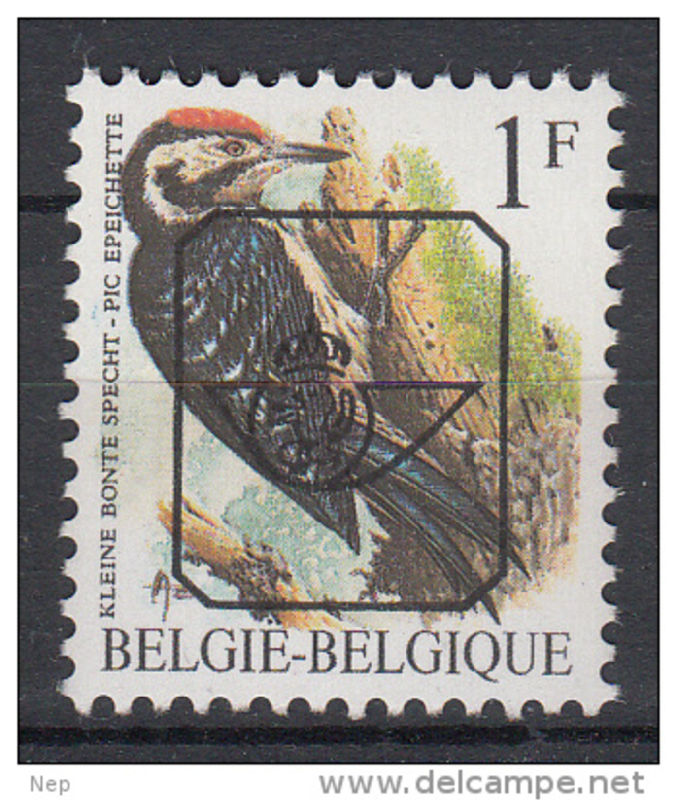 BELGIË - OBP - PREO - Nr 816 P6 - MNH** - Tipo 1986-96 (Uccelli)