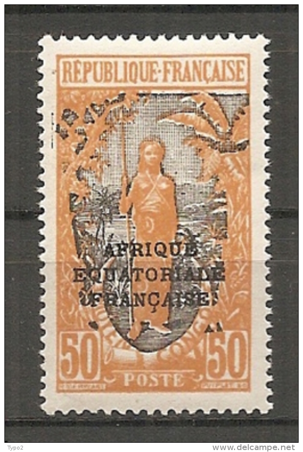 CONGO -  Yv. N° 98  *   50c  Femme  Cote 1 Euros  BE 2 Scans - Neufs