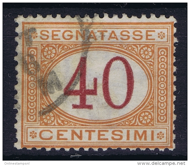 Italy:  Segnatasse Sa 8 Obl./Gestempelt/used  1870 - Segnatasse