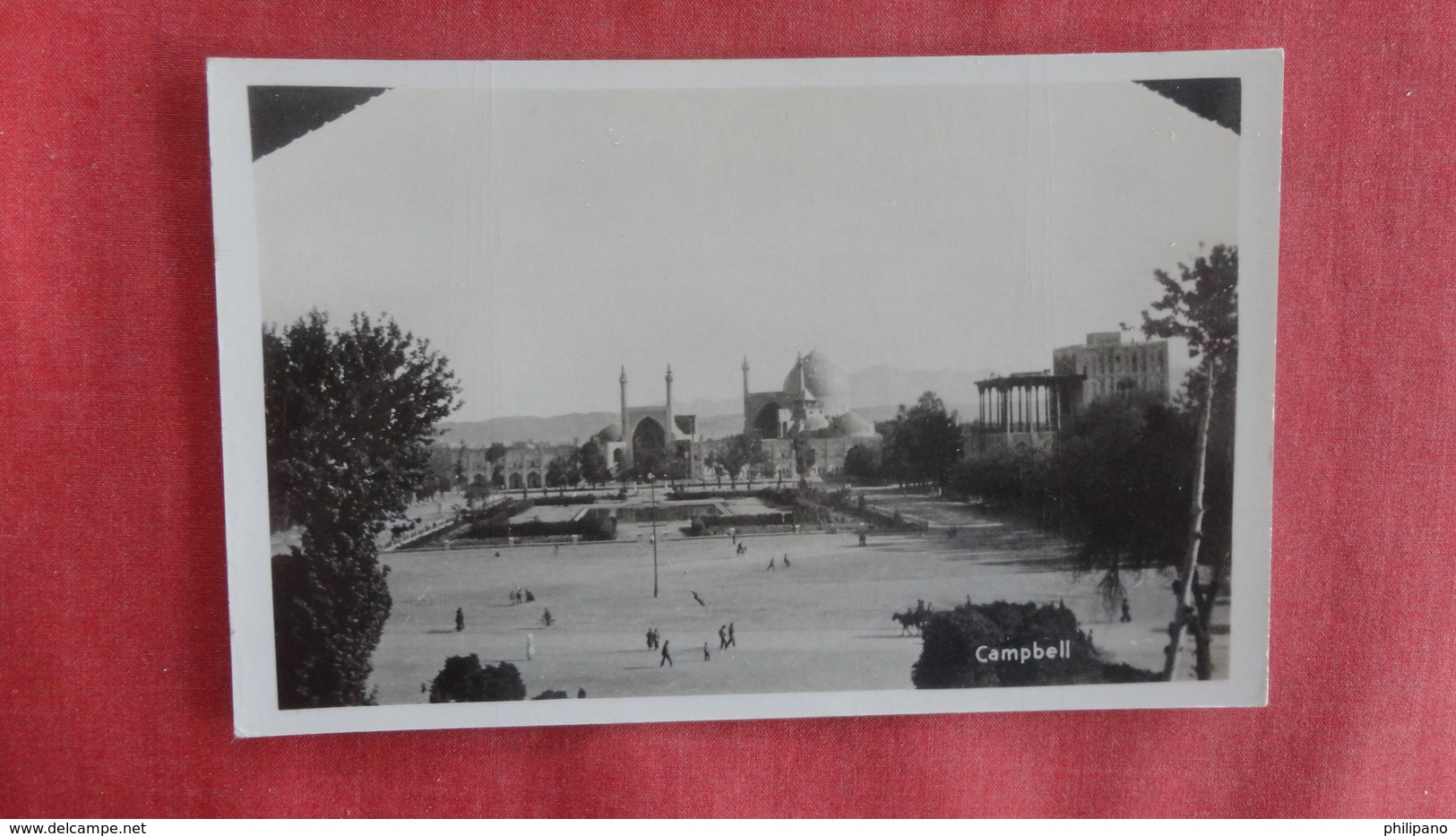 Isfahan  Square Periian Gulf Command- RPPC   Ref 2726 - Iran