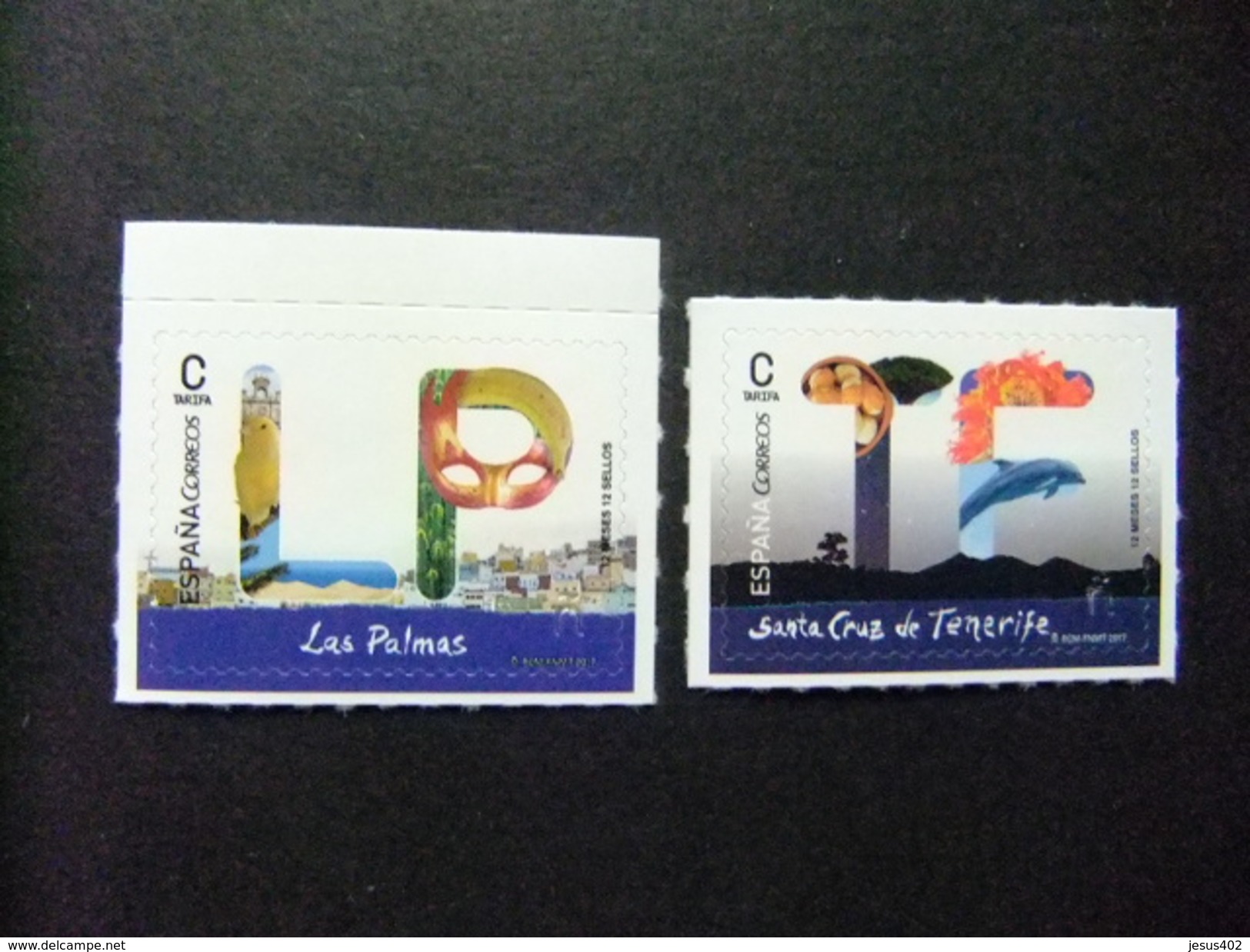 ESPAÑA ESPAGNE 2017 12 MESES - TENERIFE - LAS PALMAS - Unused Stamps