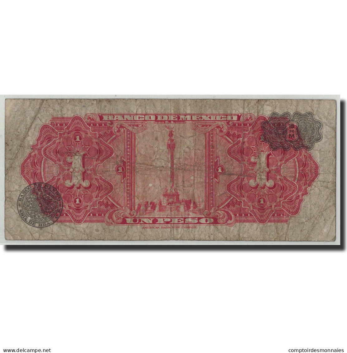 Billet, Mexique, 1 Peso, 1967, 1967-05-10, KM:59j, B - Mexique