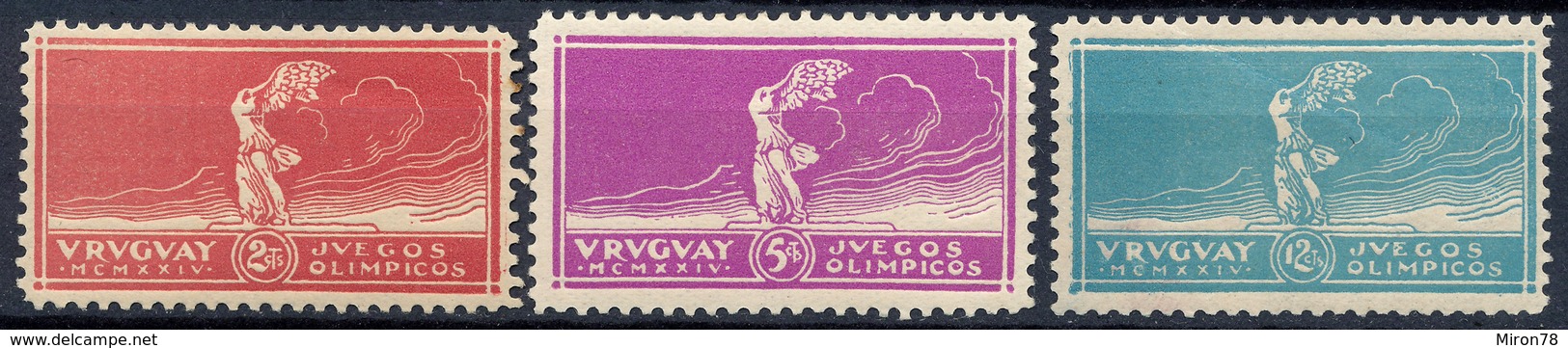 Stamps URUGUAY 1924 MH - Uruguay