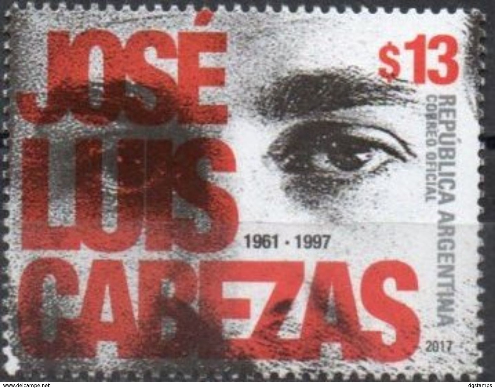 Argentina 2017 ** Homenaje A José Luis Cabezas. Reportero Gráfico. See Desc. - Unused Stamps