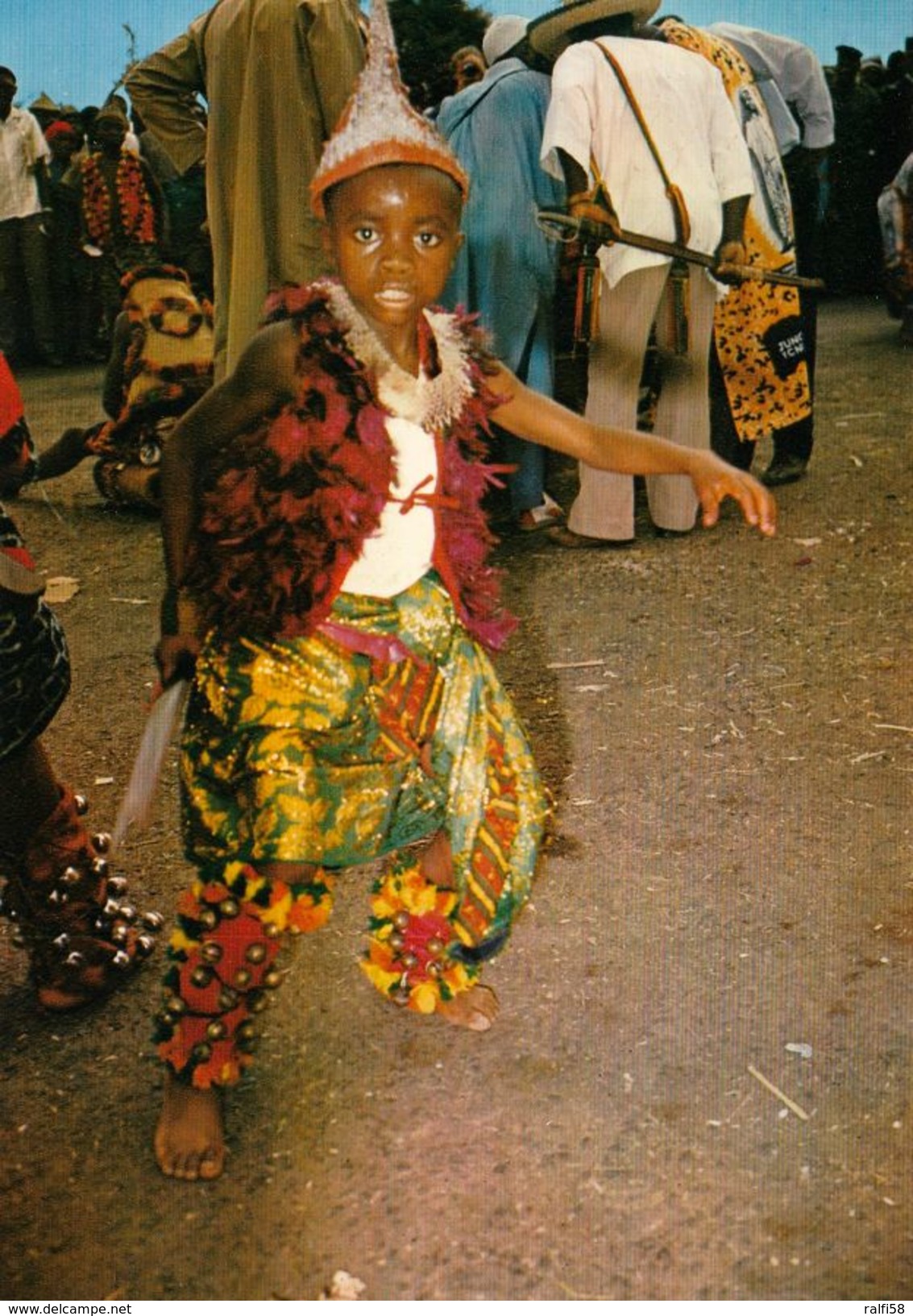 1 AK Kamerun Cameroun * Young Cameroon Dancer - Junger Tänzer Aus Der S. W. Provinz * - Cameroon